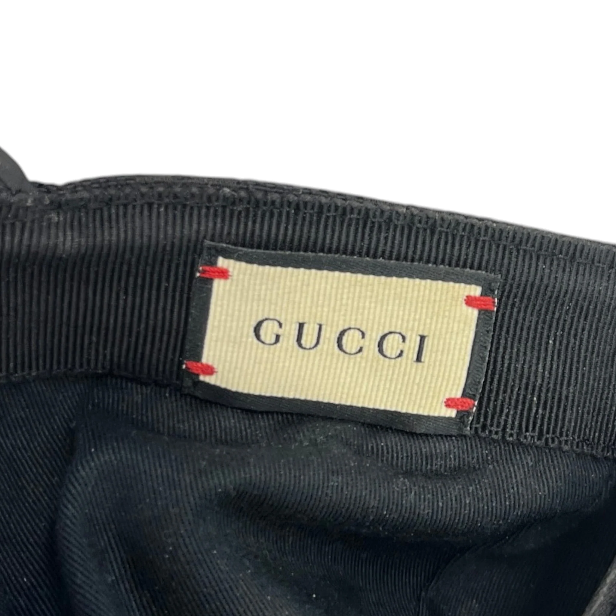 Men's Gg Supreme Cap Black Size M - Image 7