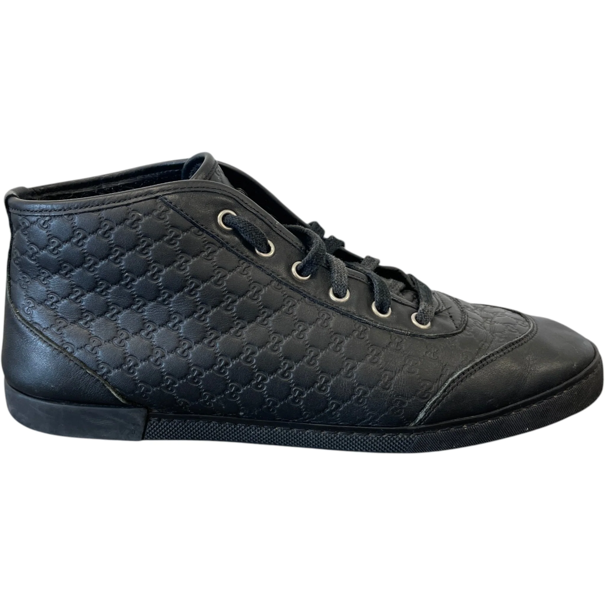 Men's Gg Supreme High Trainers Black Size EU 40 / UK 6