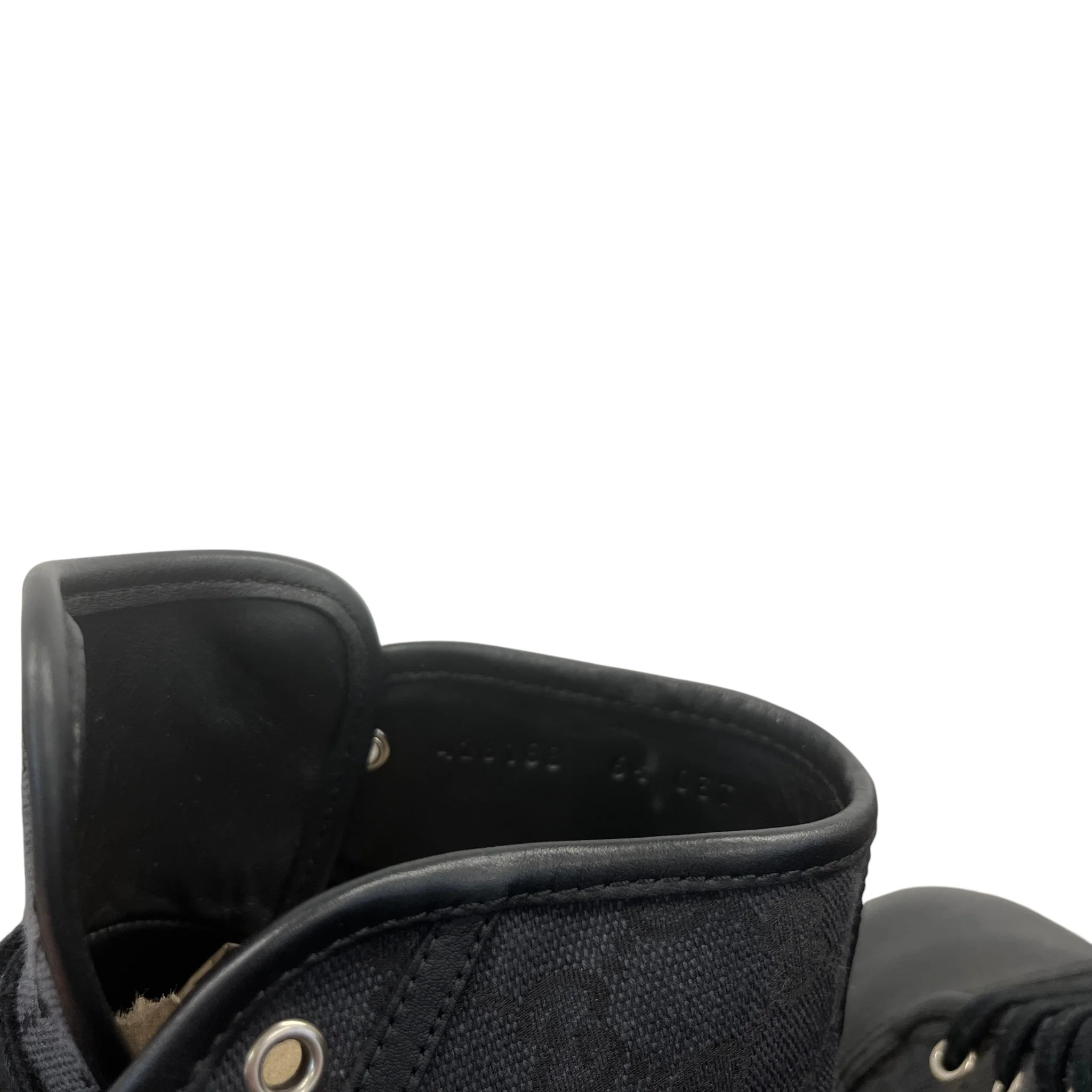 Men's Gg Supreme High Trainers Black Size EU 40.5 / UK 6.5 - Image 12