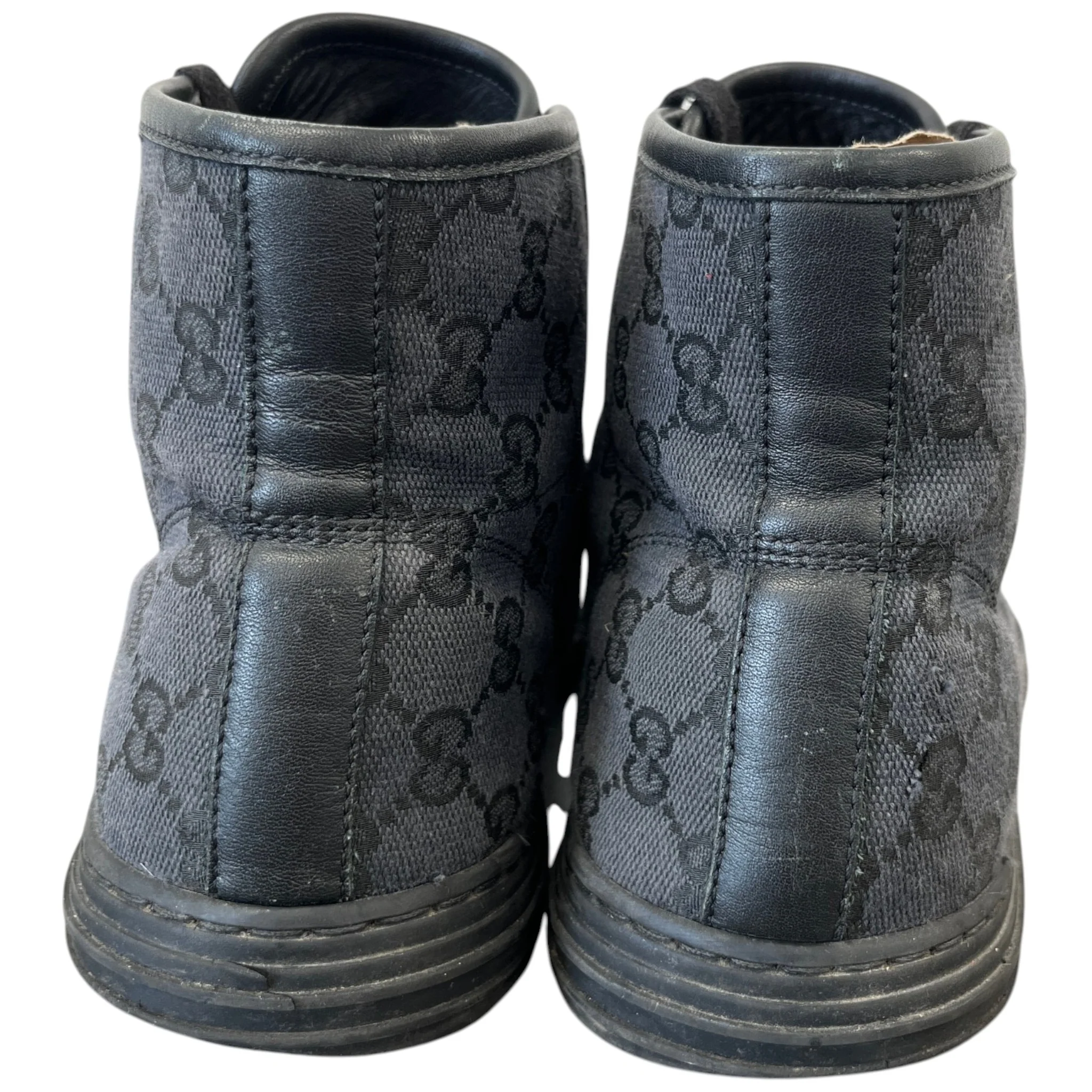 Men's Gg Supreme High Trainers Black Size EU 42 / UK 8 - Image 7