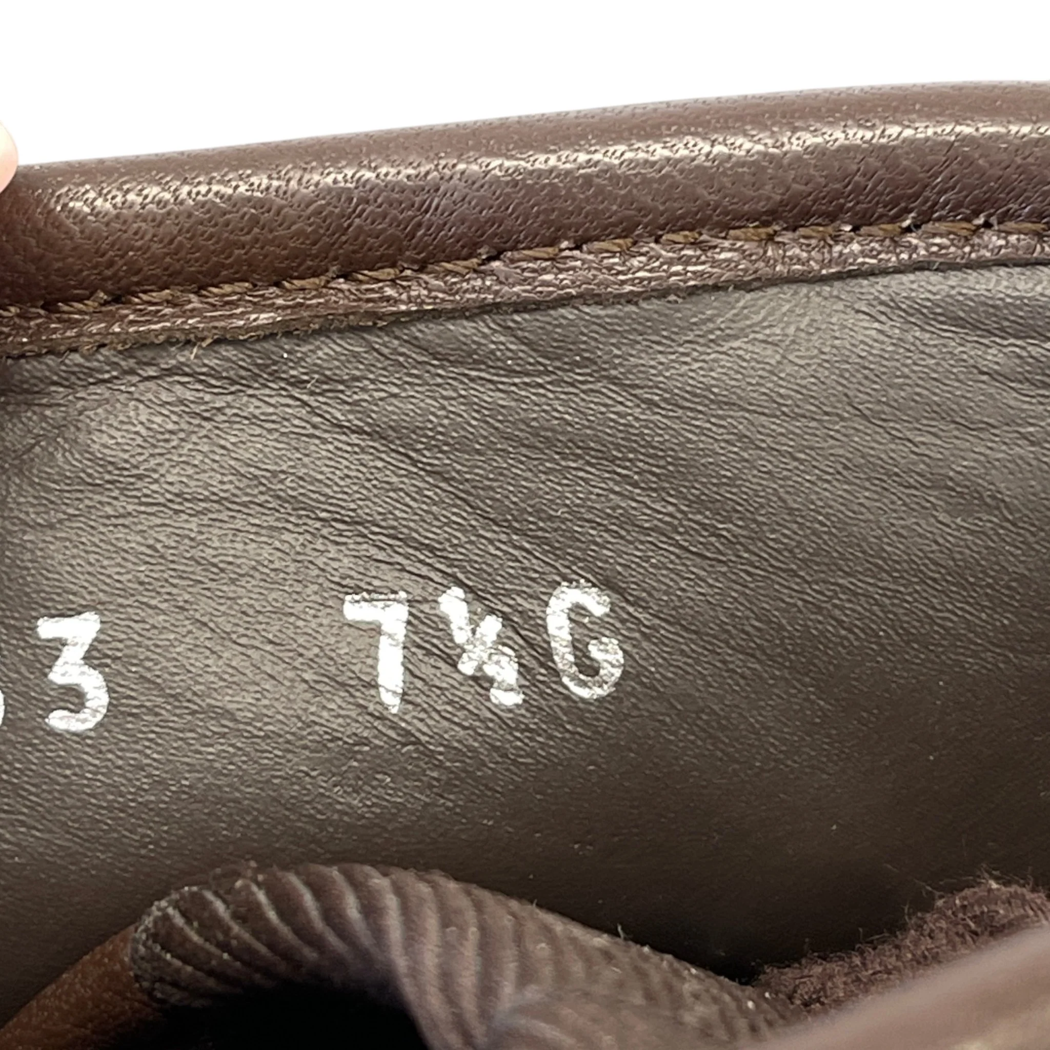 Men's Gg Supreme High Trainers Brown Size EU 41.5 / UK 7.5 - Image 11