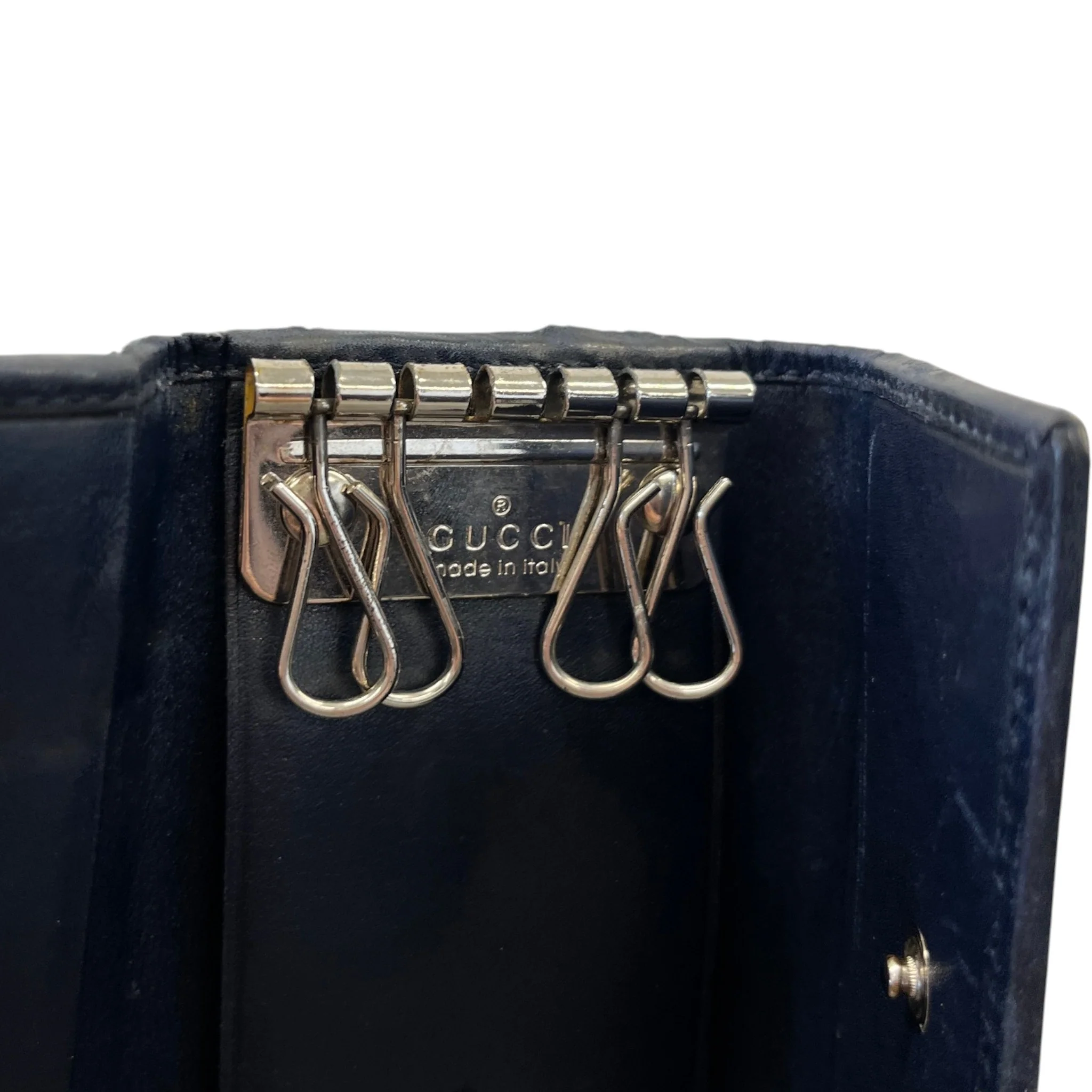 Men's Gg Supreme Keyring Navy - Image 9
