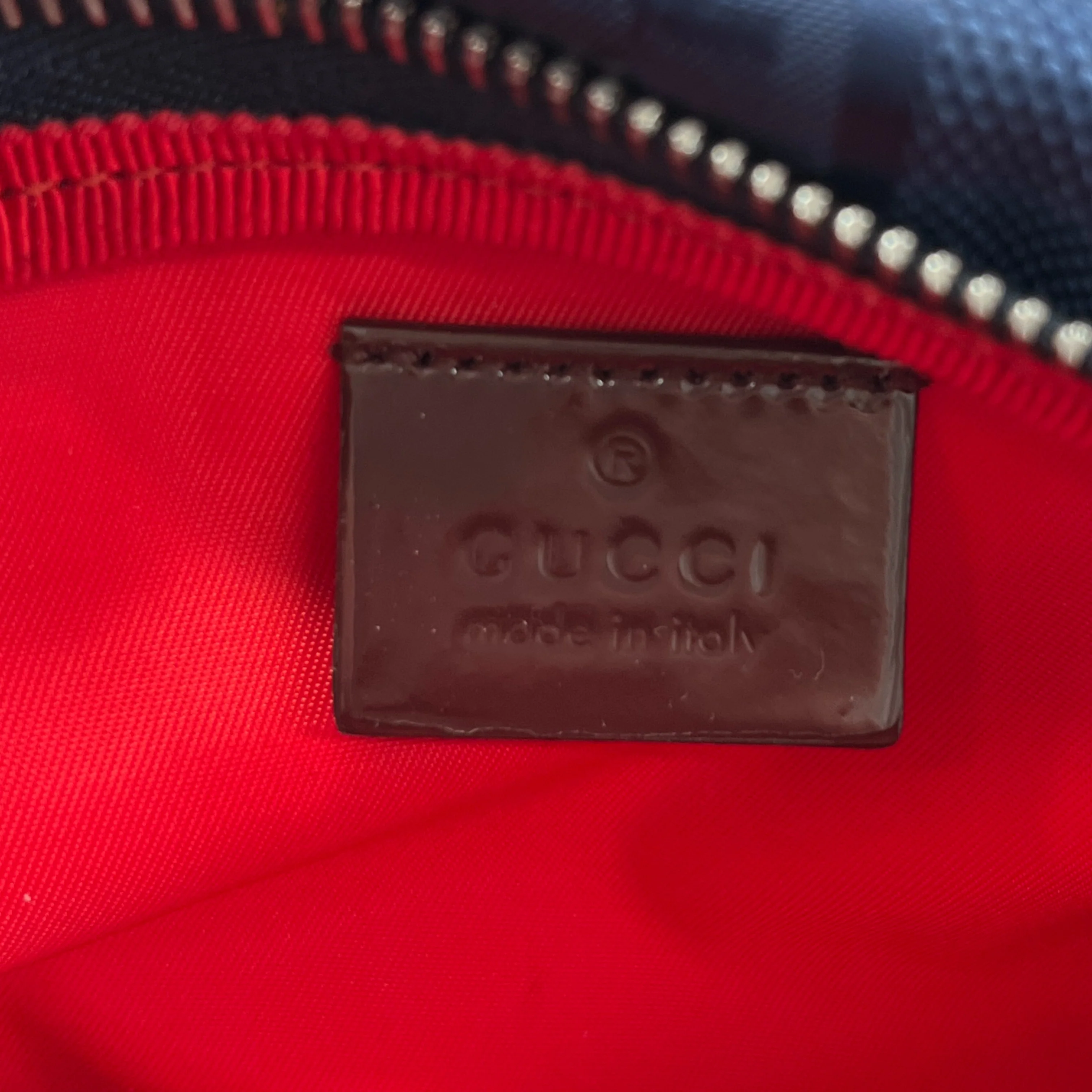 Men's Gg Supreme Kids Small Belt Bag Navy - Image 10