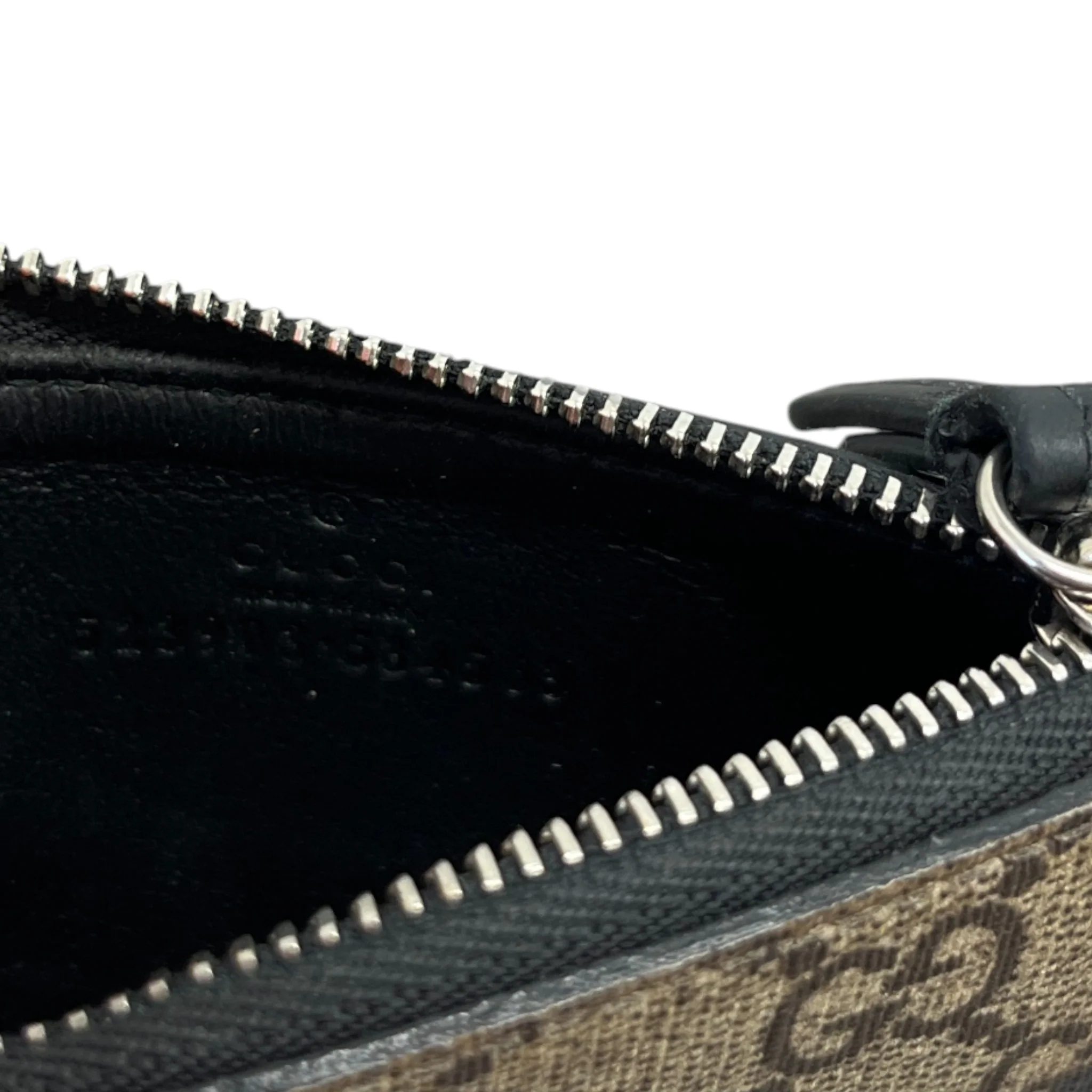 Men's Gg Supreme Kingsnake Lanyard Card Holder Beige - Image 7