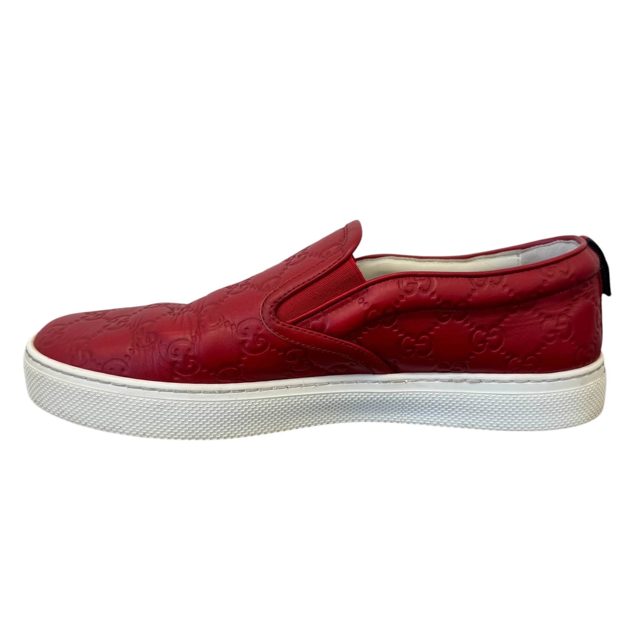Men's Gg Supreme Loafers Red Size EU 43 / UK 9 - Image 2