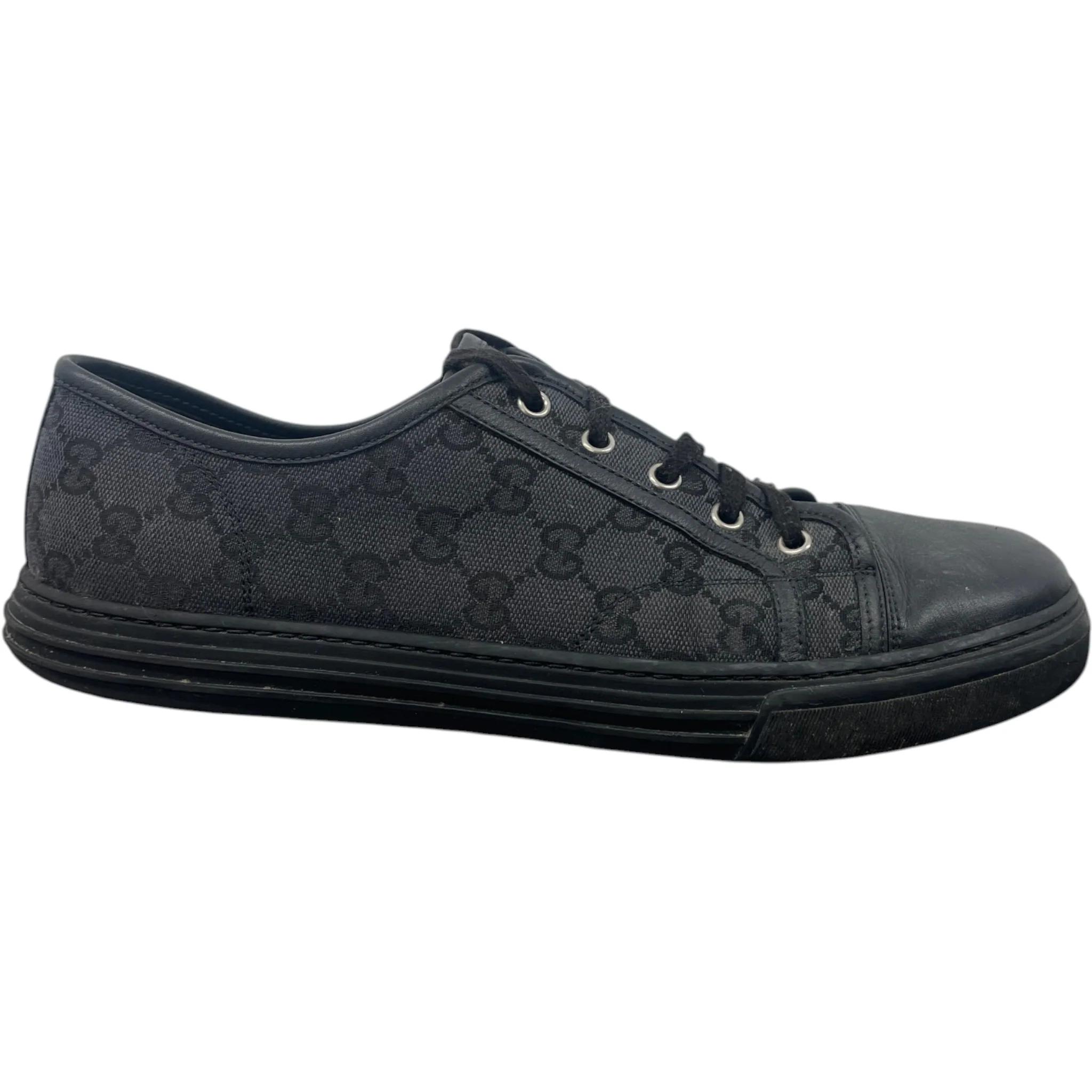 Men's Gg Supreme Low Trainers Black Size EU 44.5 / UK 10.5
