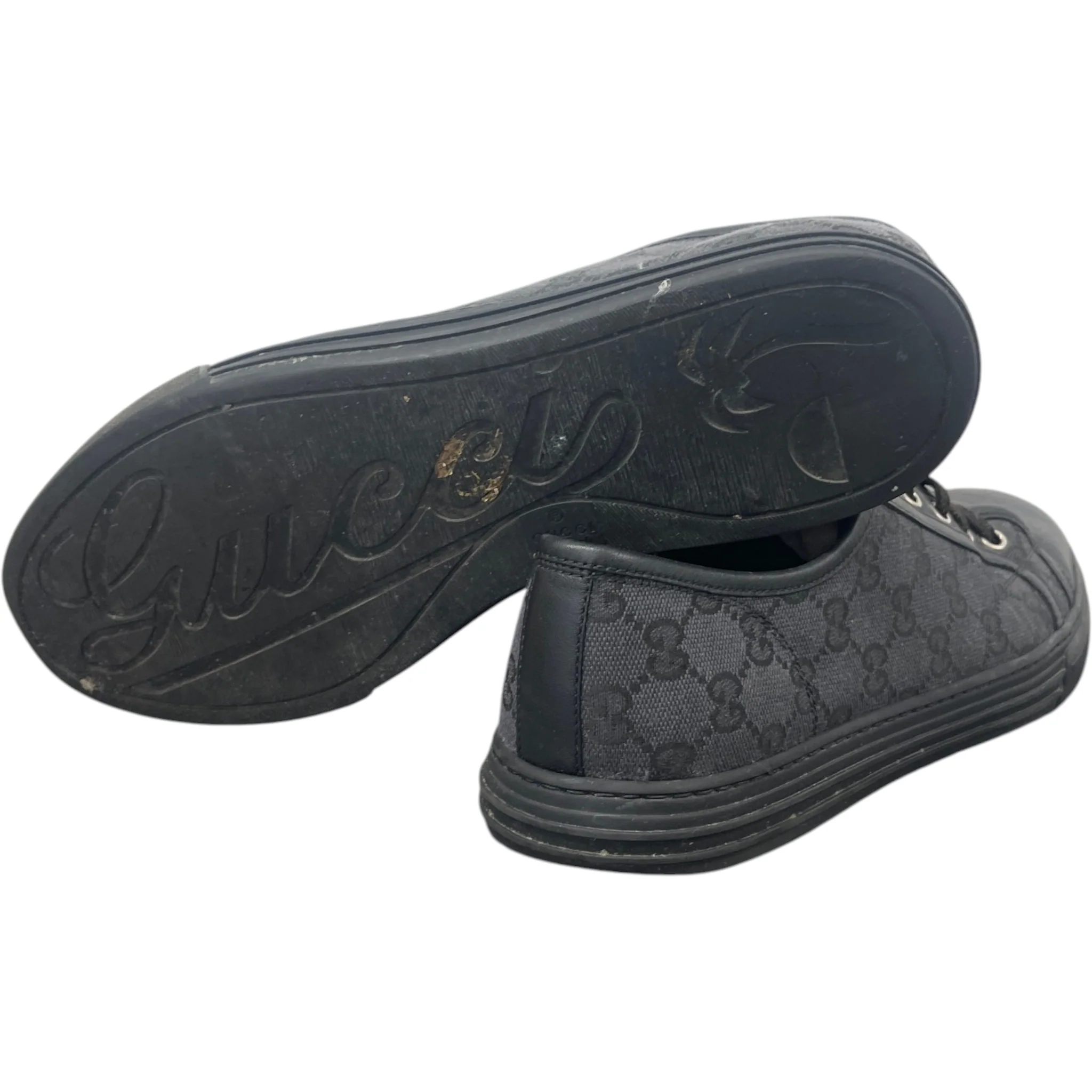 Men's Gg Supreme Low Trainers Black Size EU 44.5 / UK 10.5 - Image 10