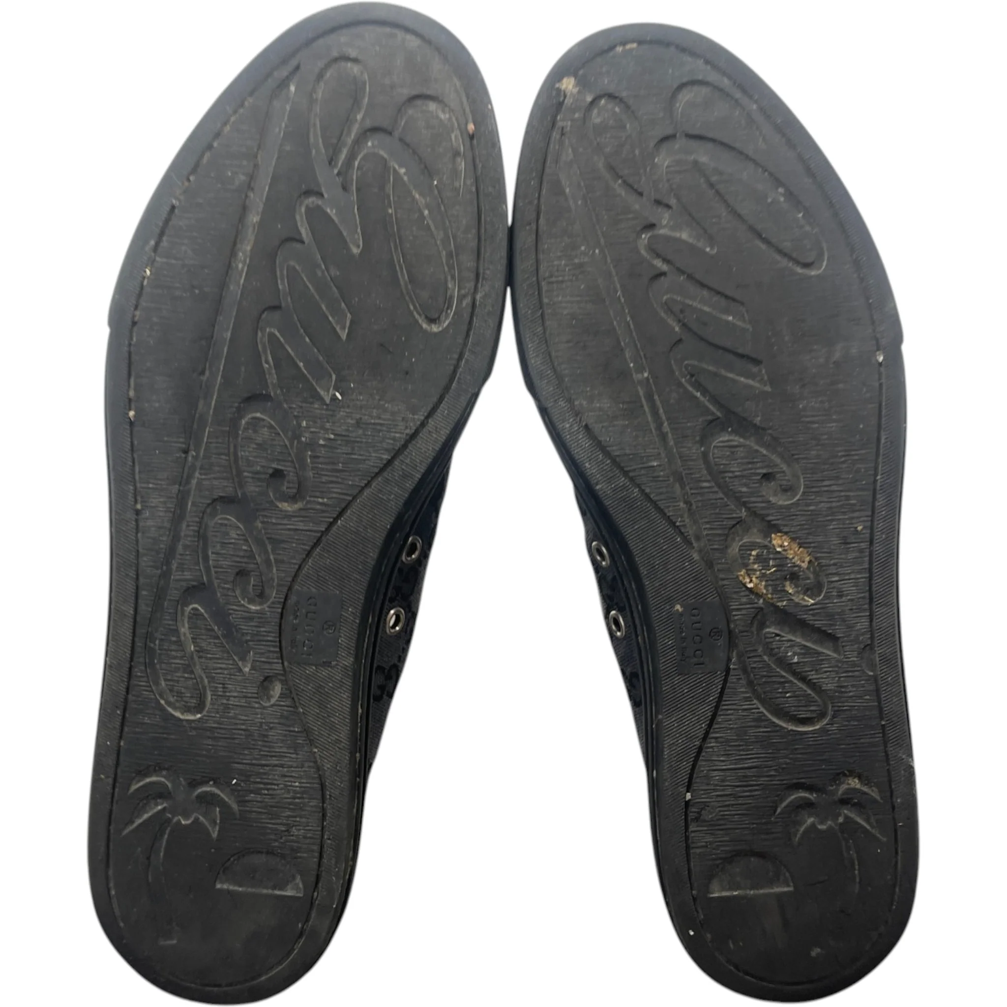 Men's Gg Supreme Low Trainers Black Size EU 44.5 / UK 10.5 - Image 11
