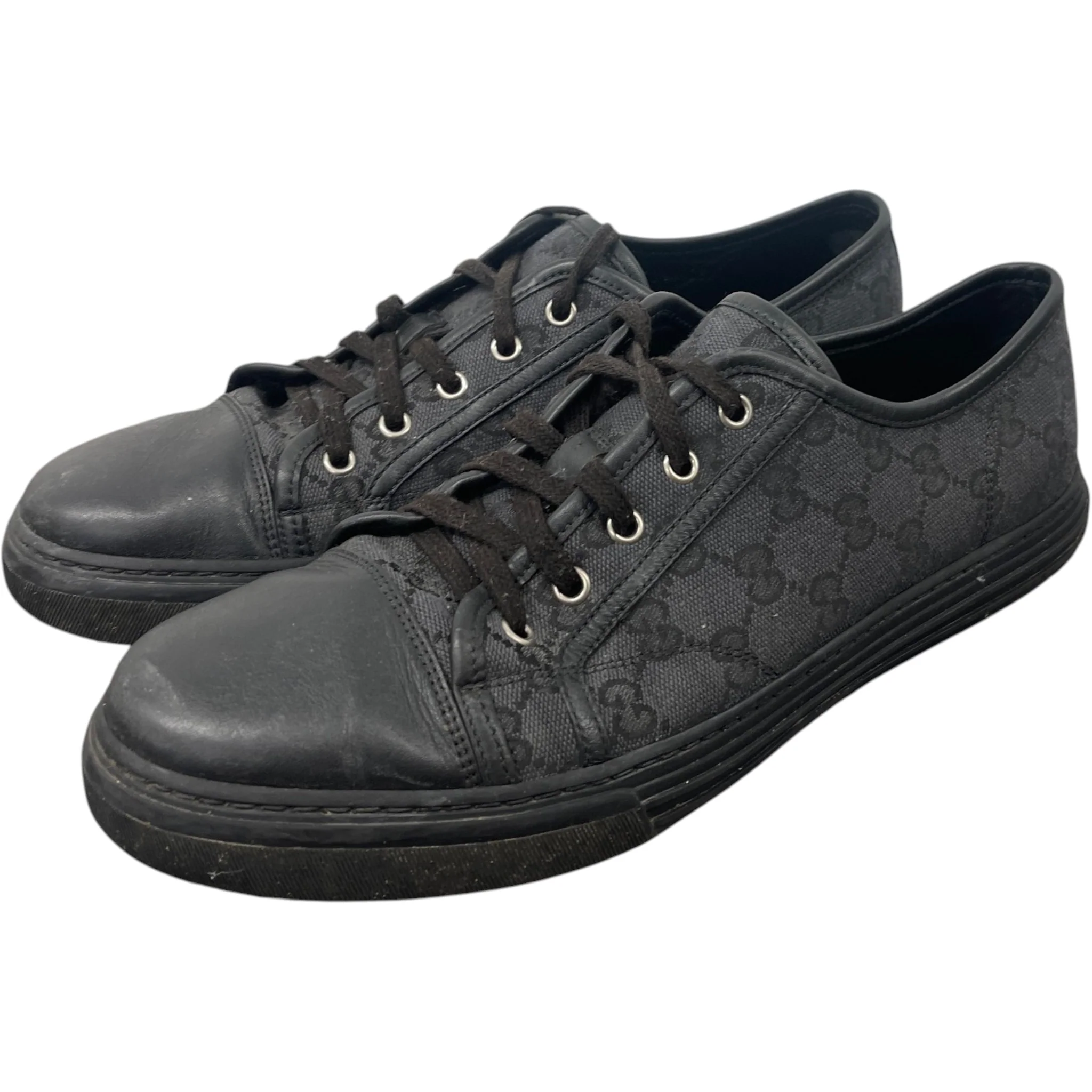 Men's Gg Supreme Low Trainers Black Size EU 44.5 / UK 10.5 - Image 13