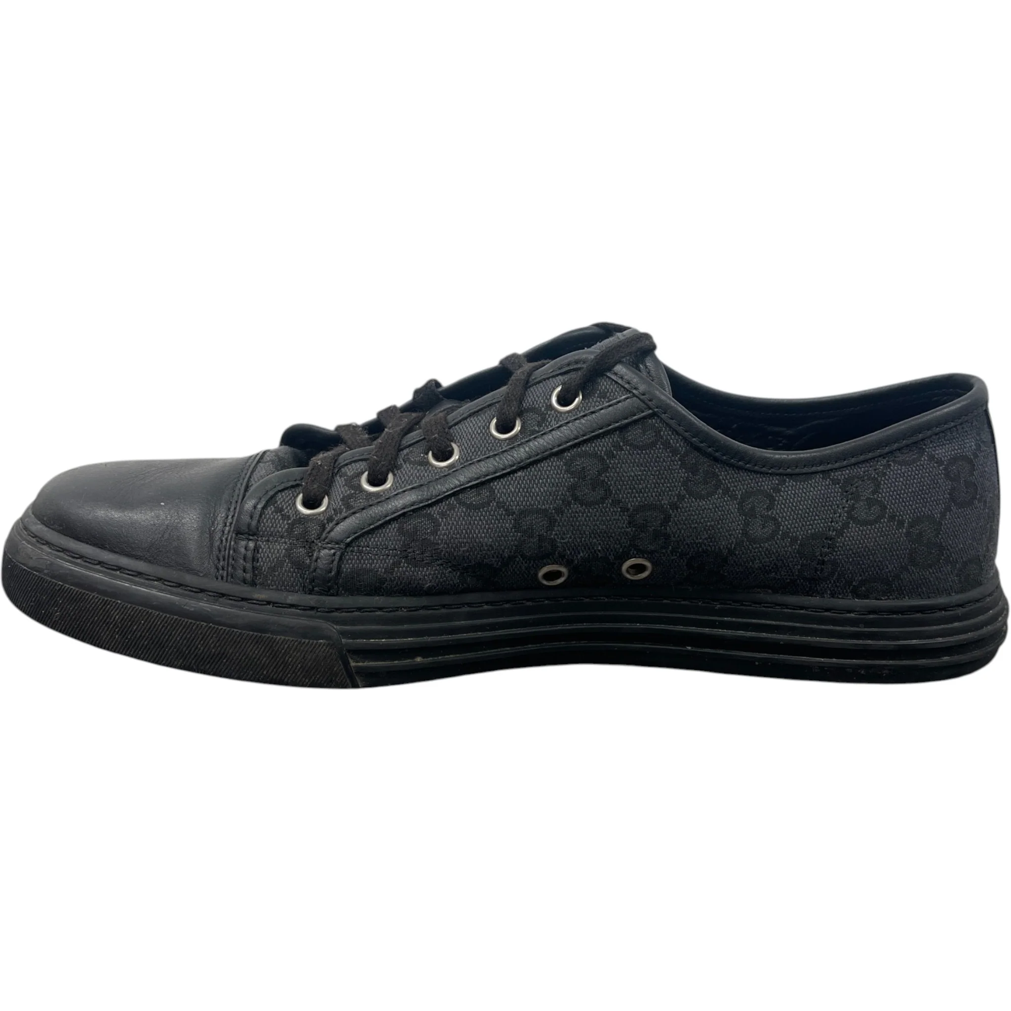 Men's Gg Supreme Low Trainers Black Size EU 44.5 / UK 10.5 - Image 2