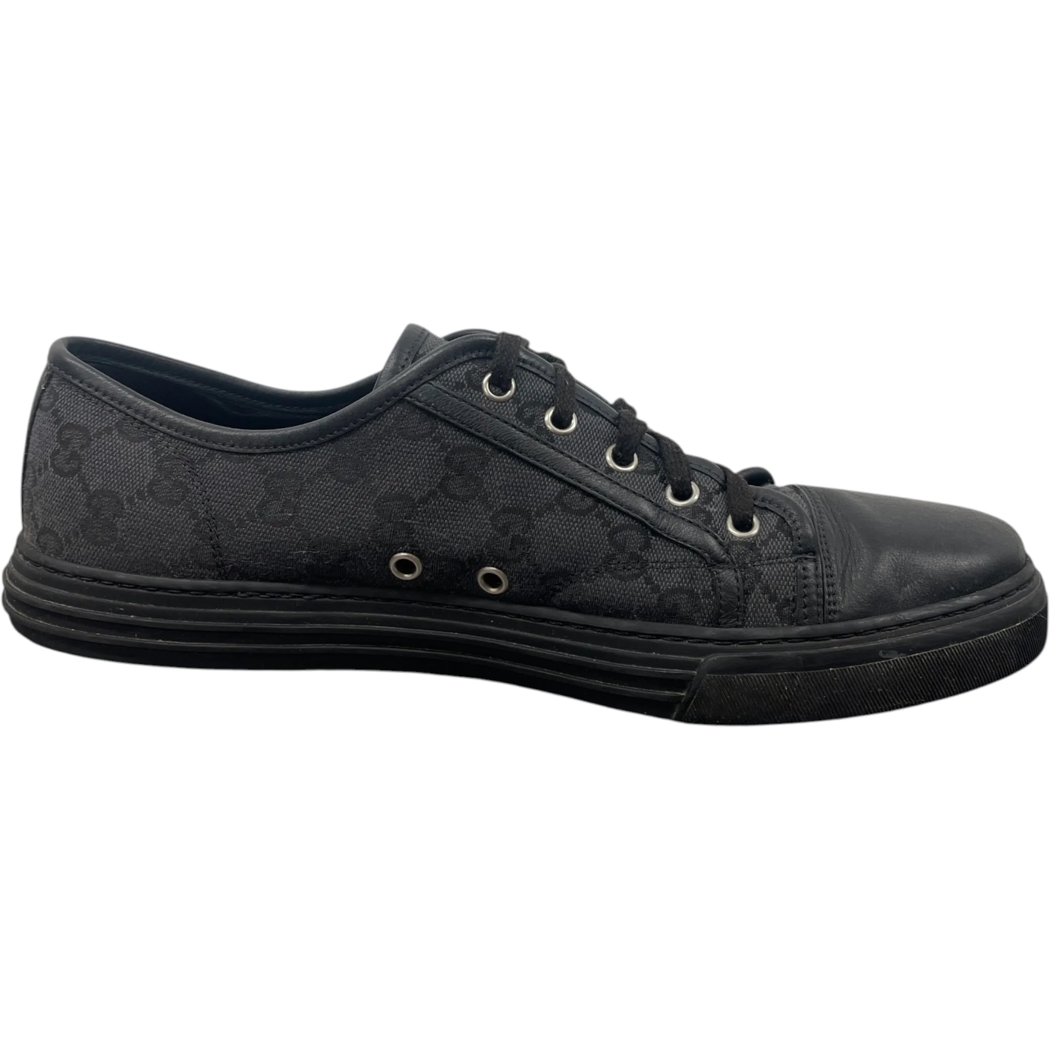 Men's Gg Supreme Low Trainers Black Size EU 44.5 / UK 10.5 - Image 4