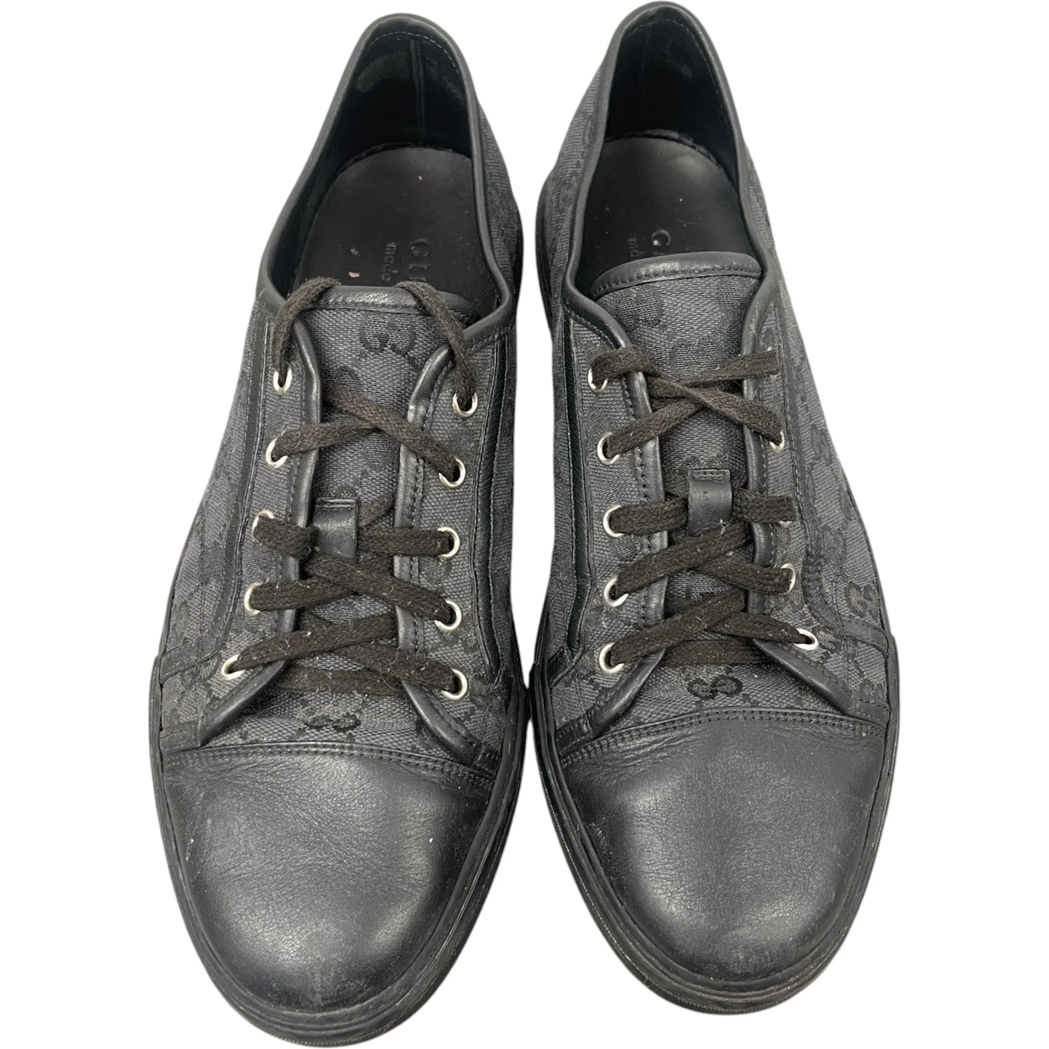 Men's Gg Supreme Low Trainers Black Size EU 44.5 / UK 10.5 - Image 6
