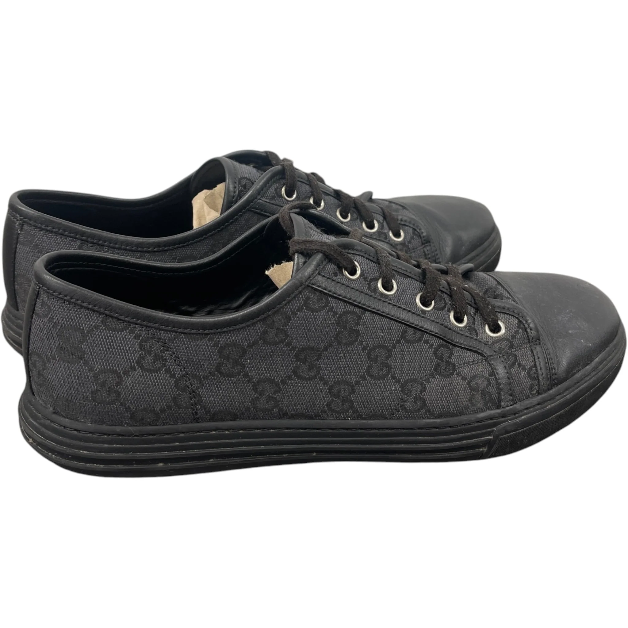 Men's Gg Supreme Low Trainers Black Size EU 44.5 / UK 10.5 - Image 8