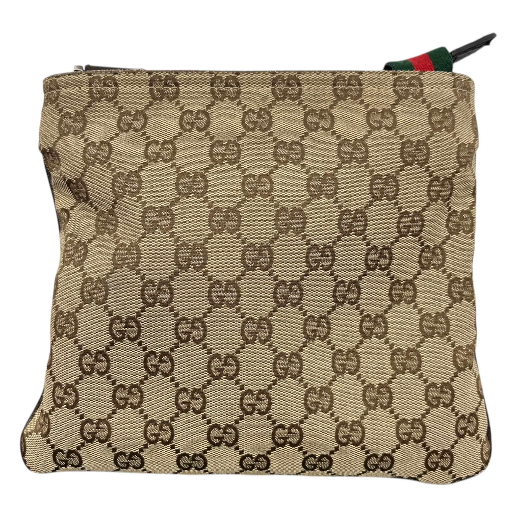 Men's Gg Supreme Messenger Bag Beige - Image 5