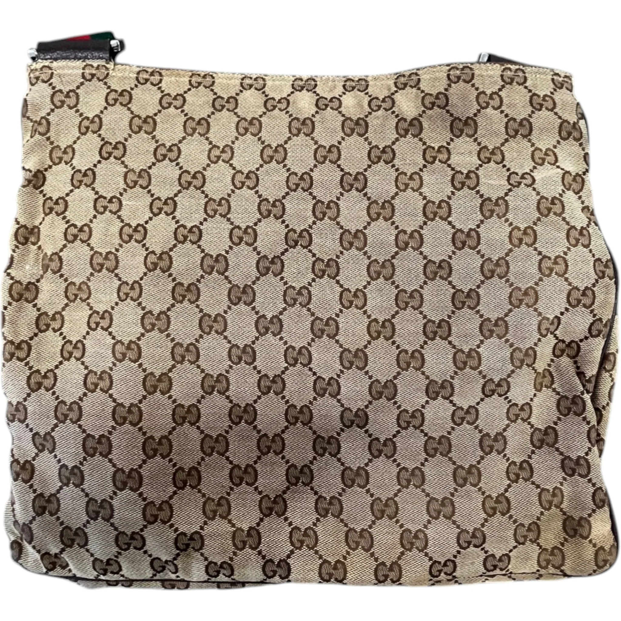 Men's Gg Supreme Messenger Bag Beige - Image 3