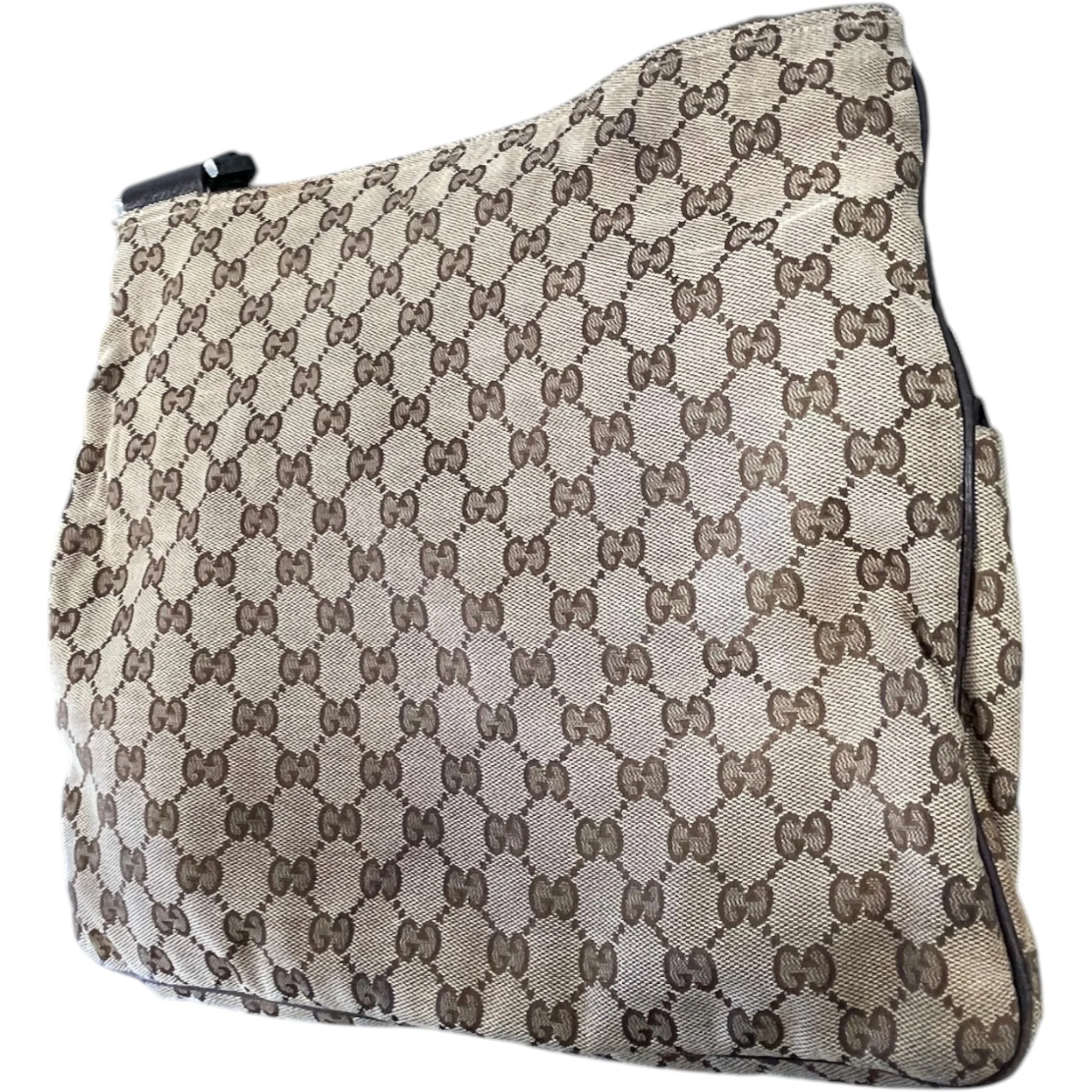 Men's Gg Supreme Messenger Bag Beige - Image 7