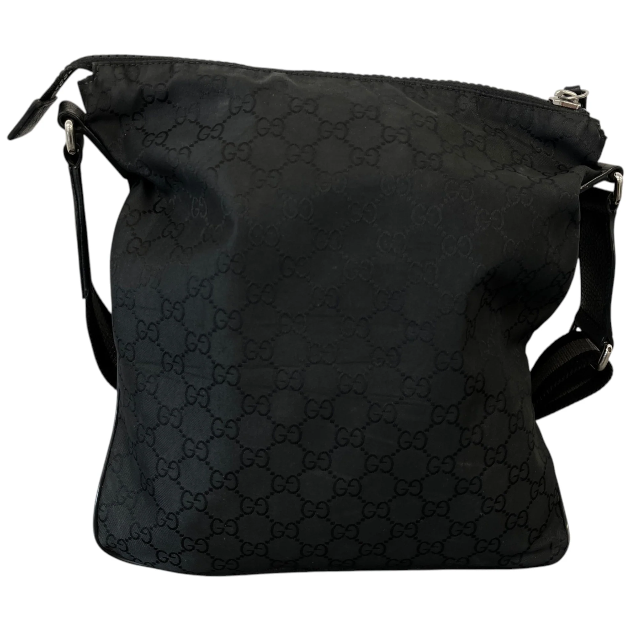 Men's Gg Supreme Messenger Bag Black - Image 5