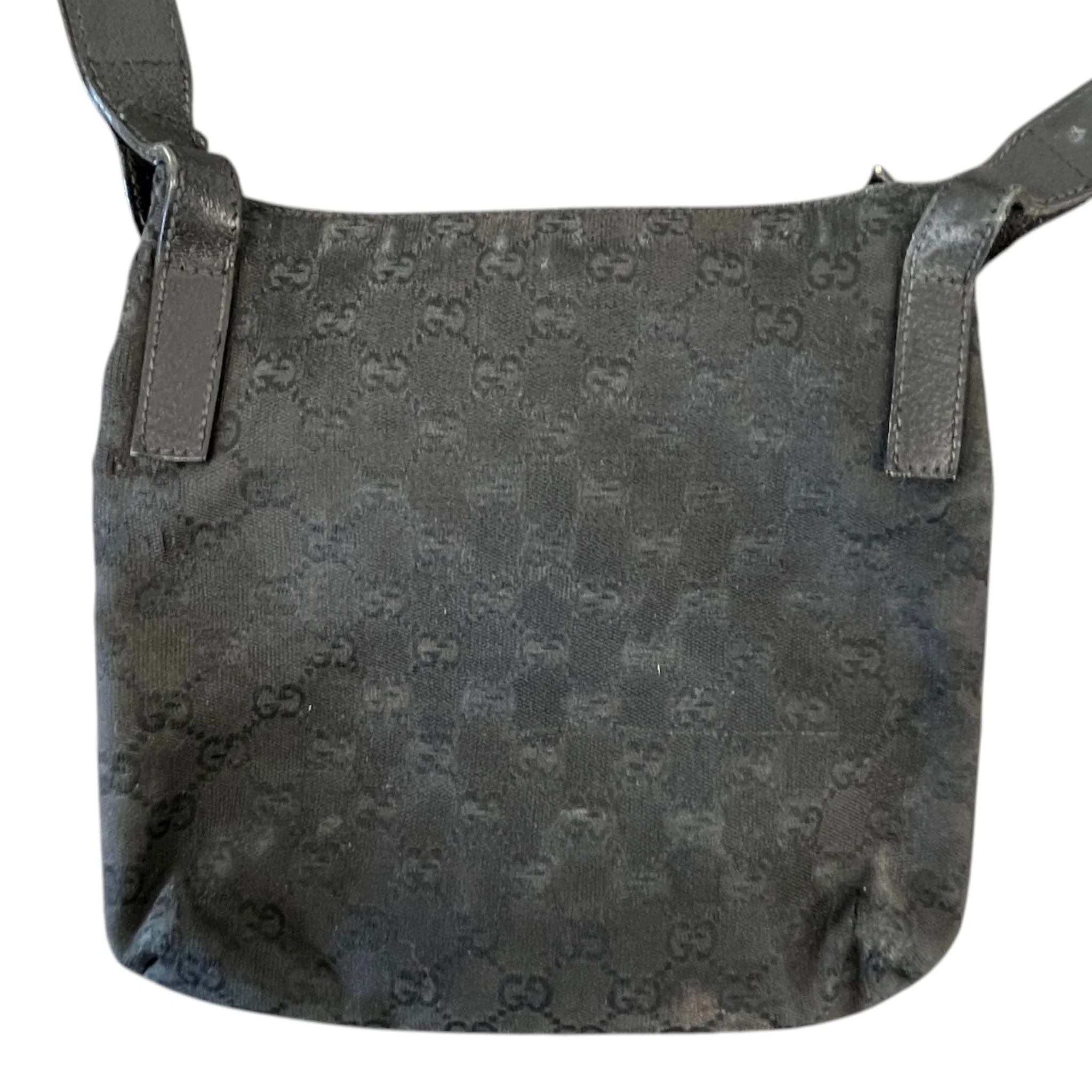 Men's Gg Supreme Messenger Bag Black - Image 3