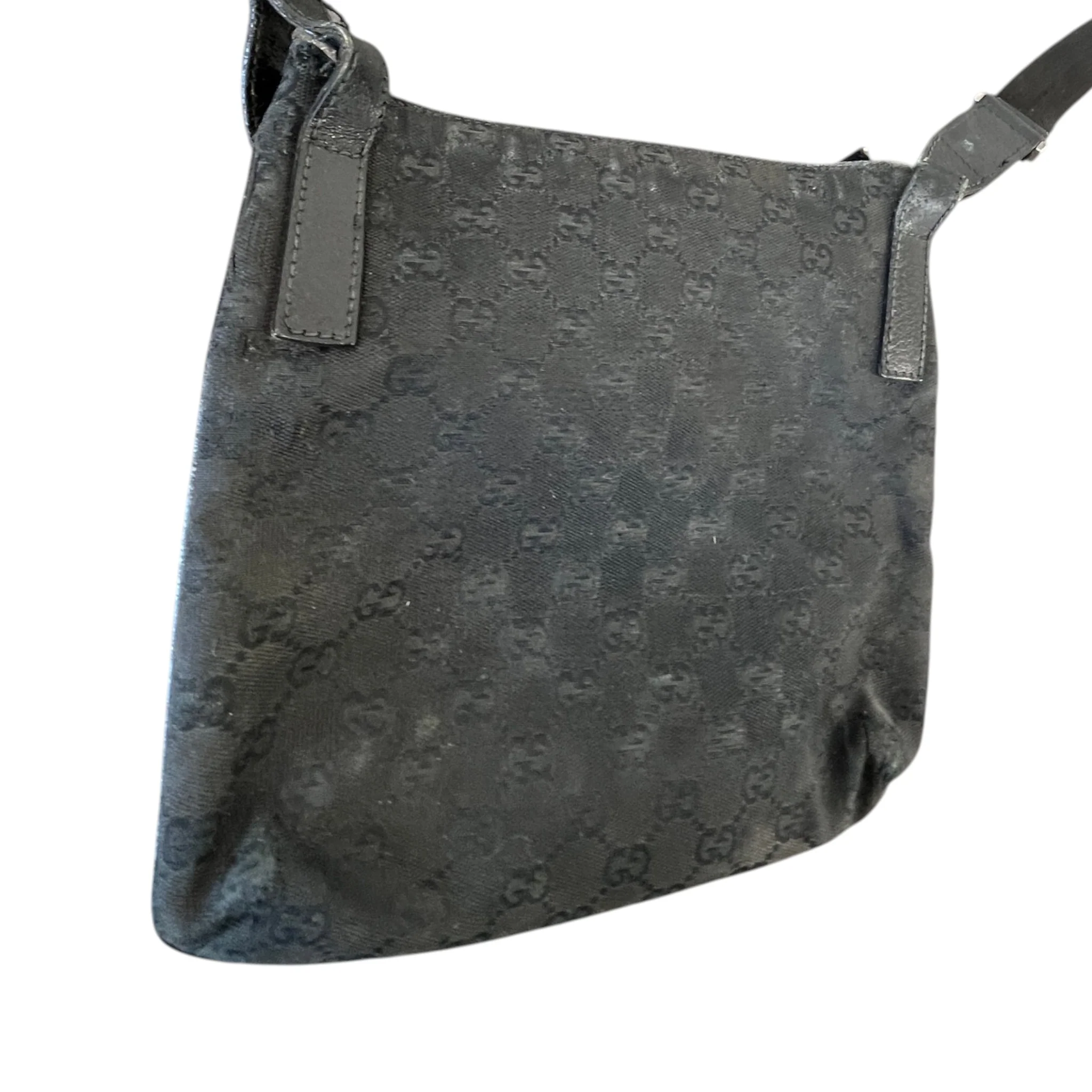 Men's Gg Supreme Messenger Bag Black - Image 6