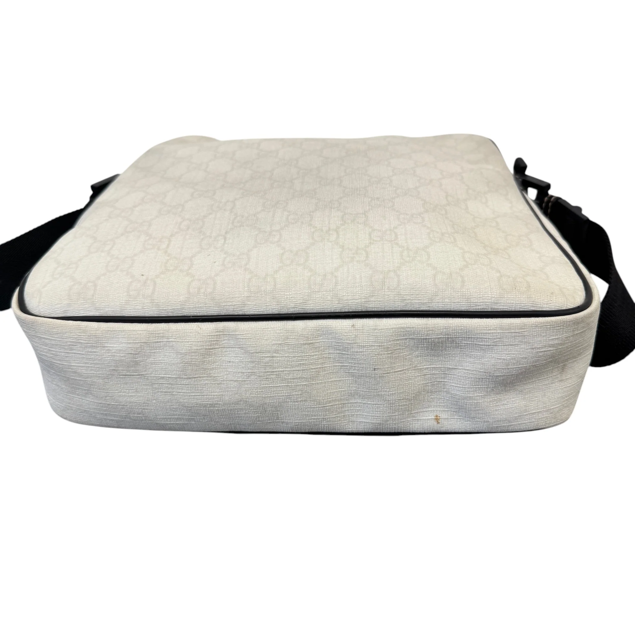 Men's Gg Supreme Messenger Bag White - Image 8