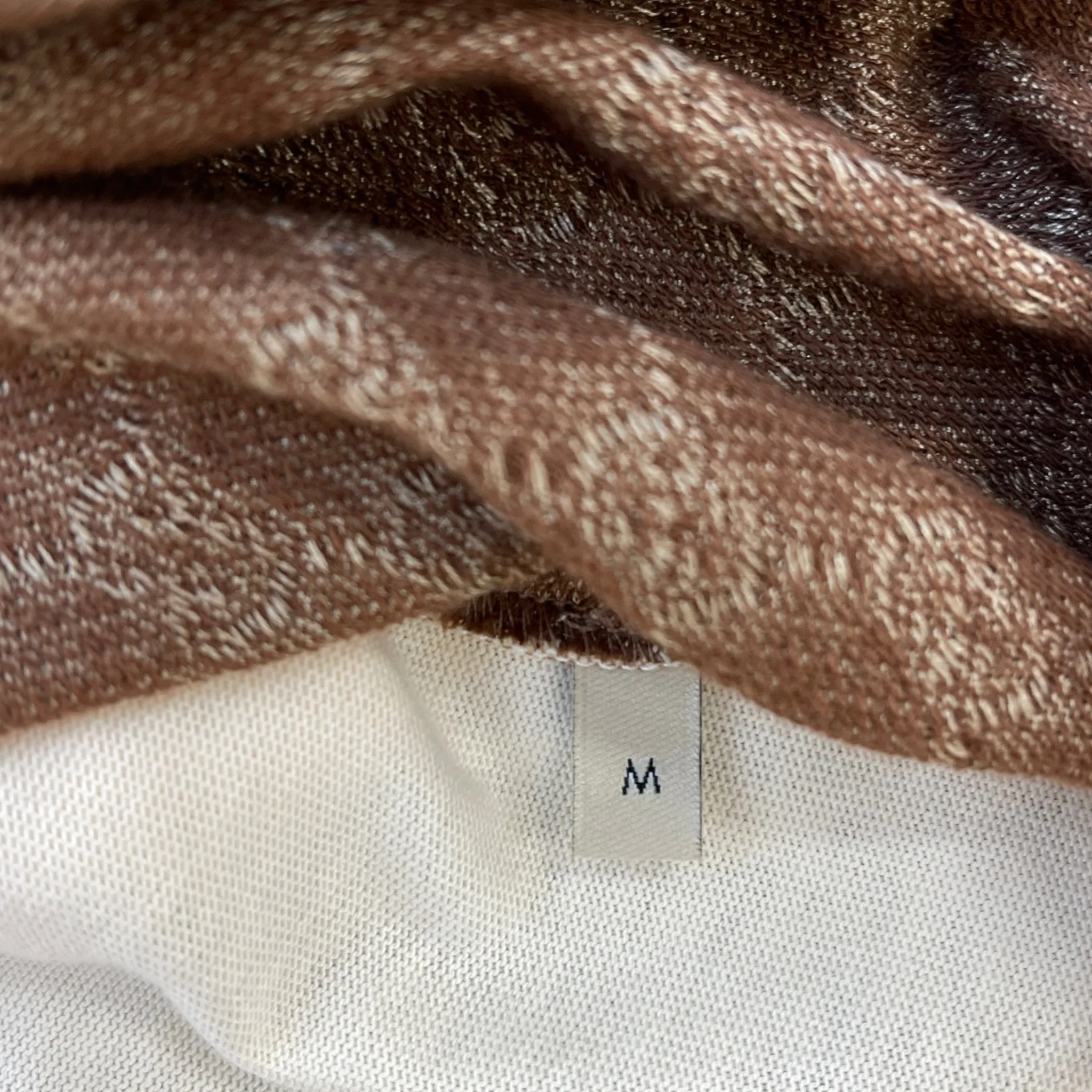 Men's Gg Supreme Polo Shirt Beige Size M - Image 9