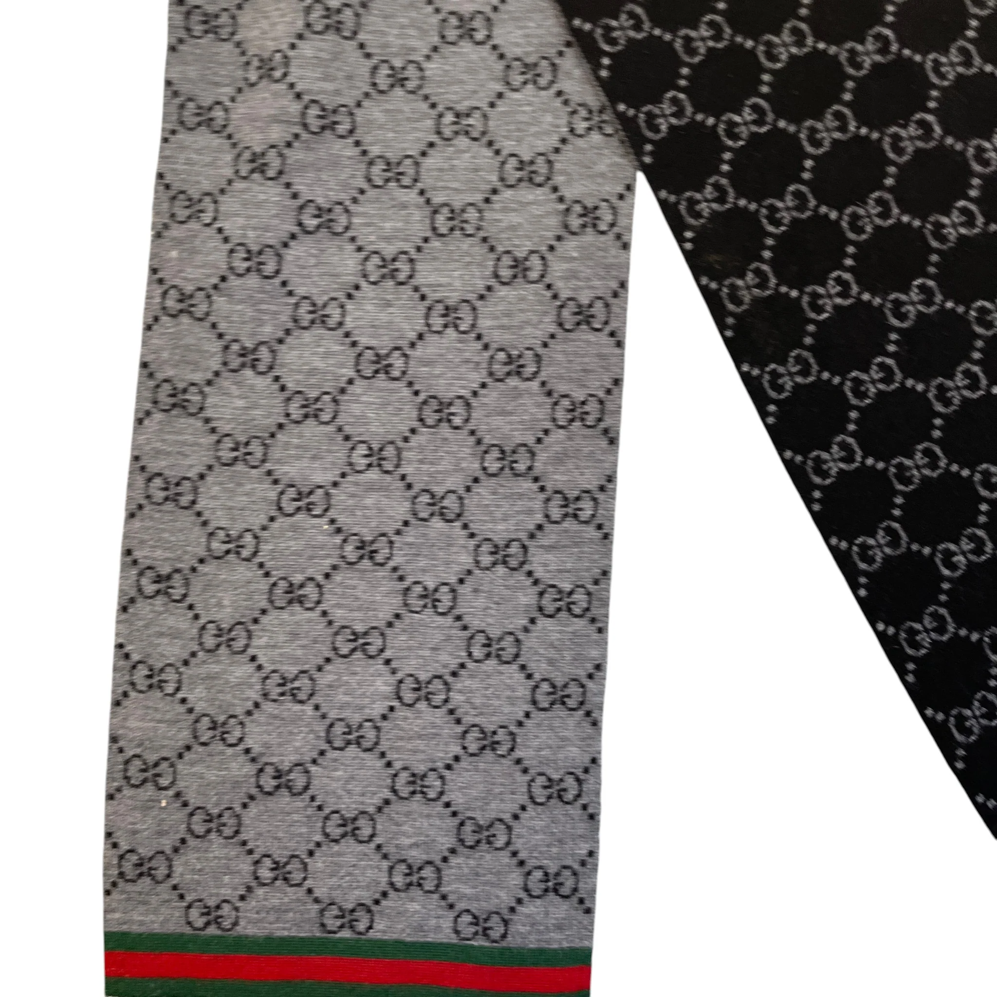Men's Gg Supreme Scarf Grey - Image 3