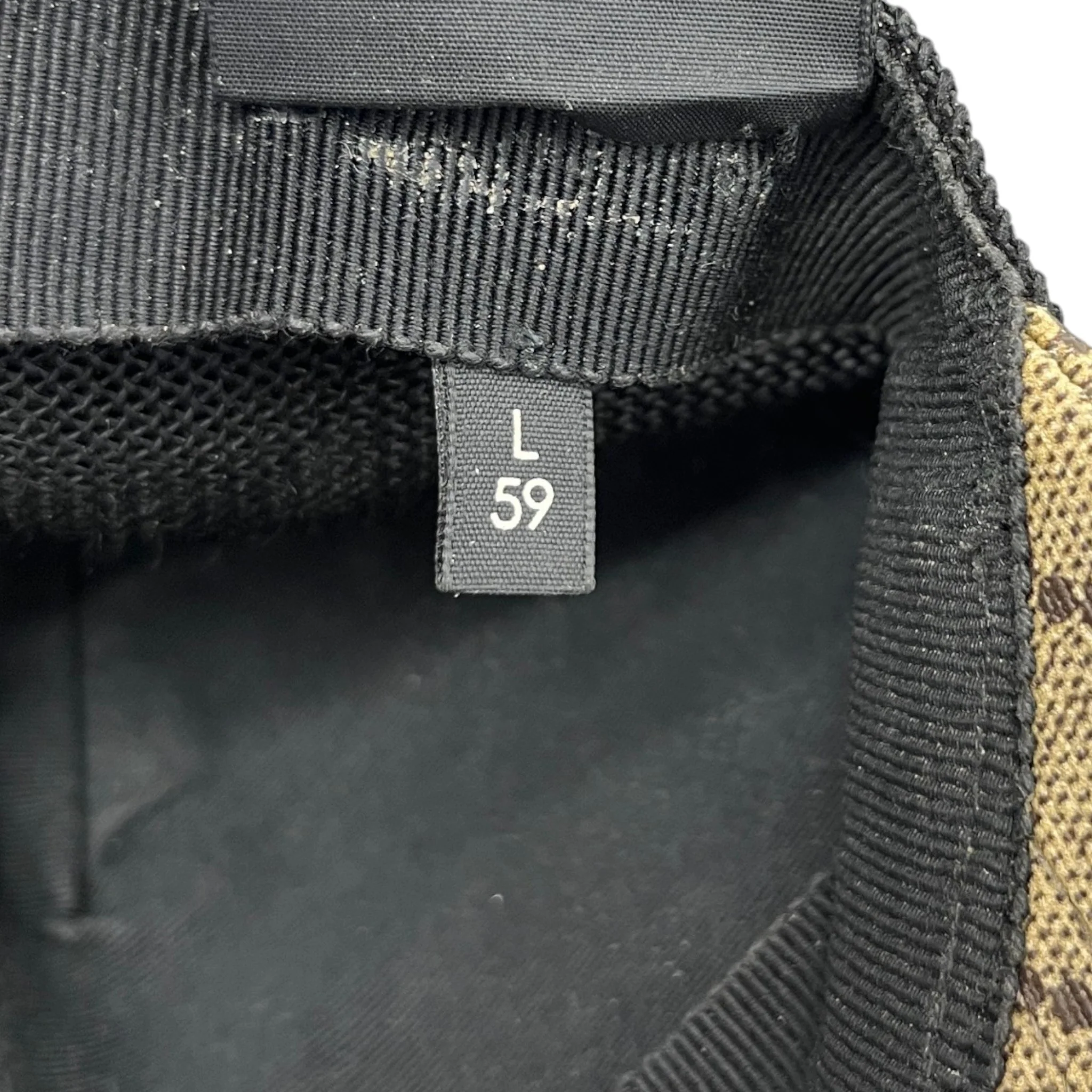 Men's Gg Supreme Tiger Cap Beige Size L - Image 8