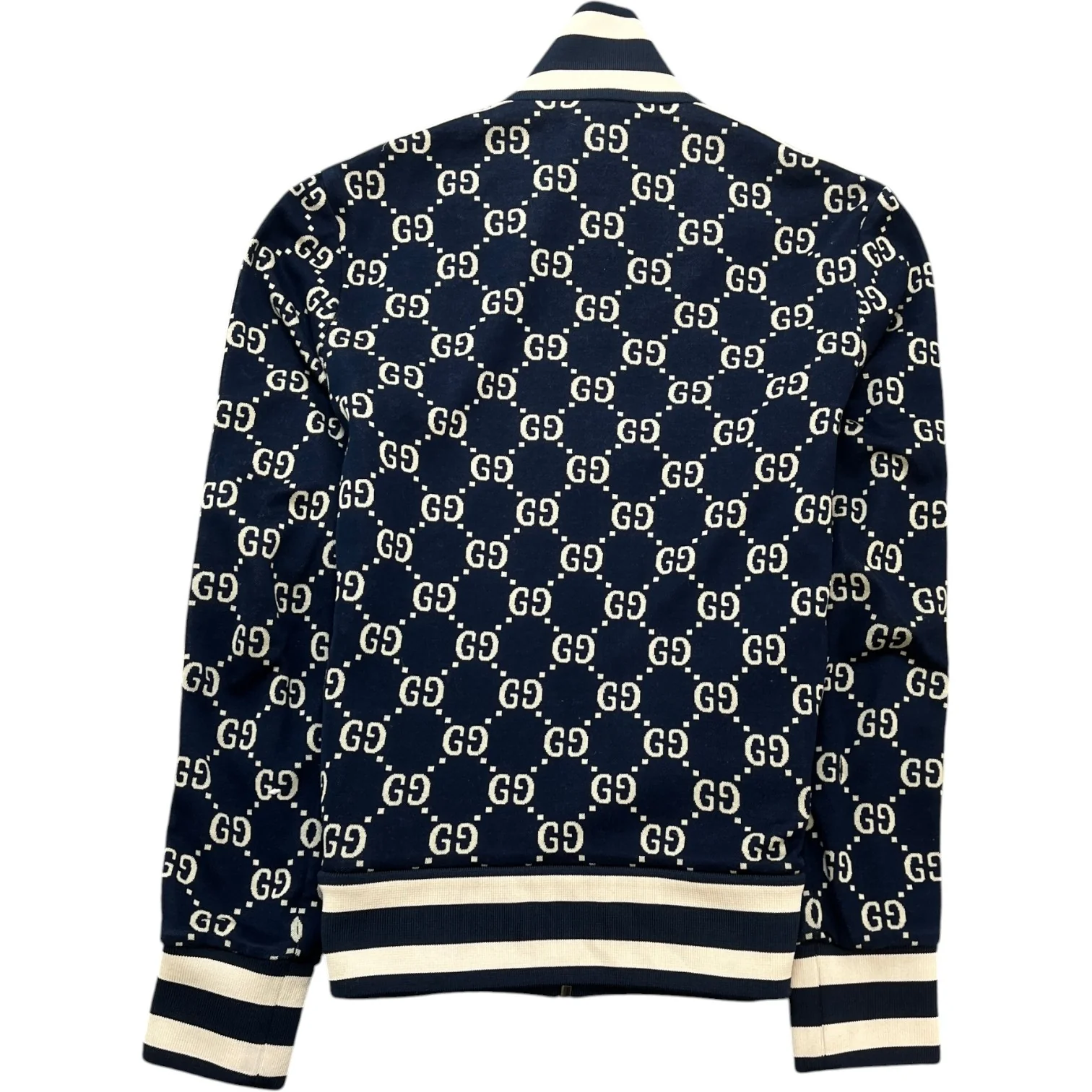 Men's Gg Supreme Track Jacket Blue Size S - Image 2