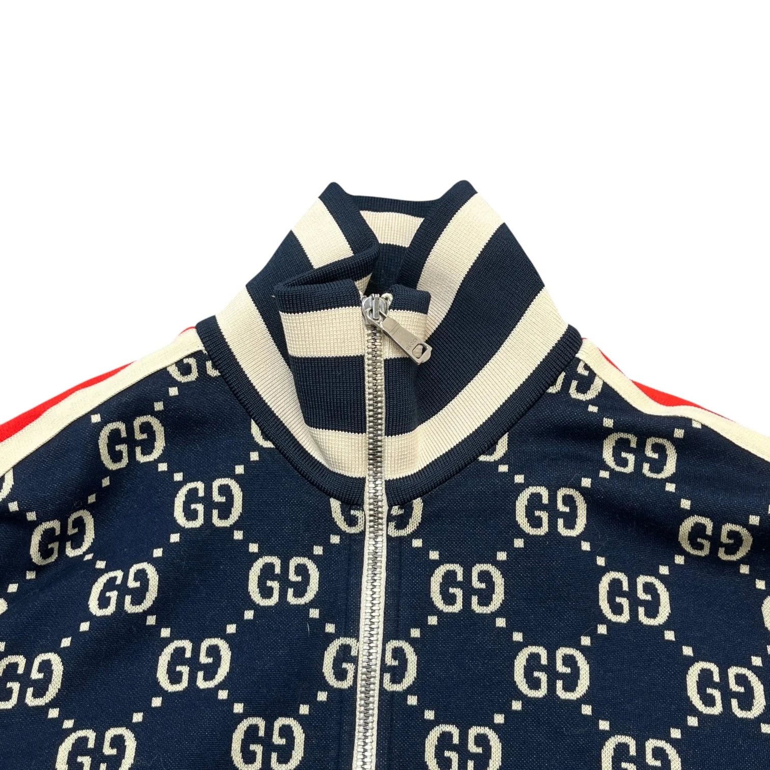 Men's Gg Supreme Track Jacket Blue Size S - Image 7