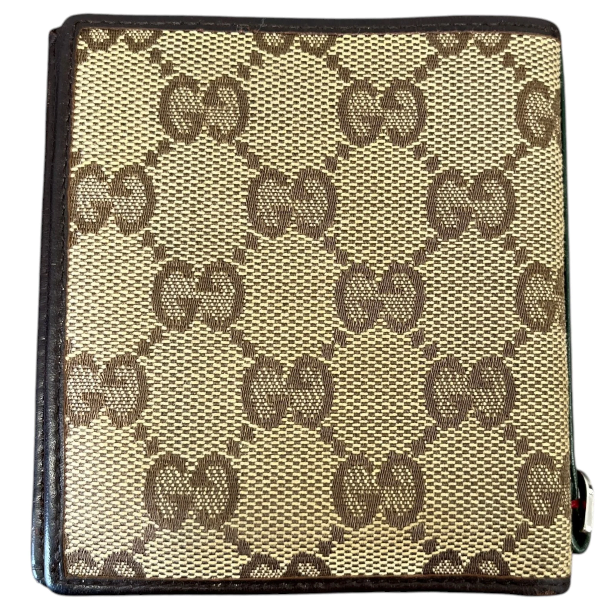 Men's Gg Supreme Wallet Beige - Image 3