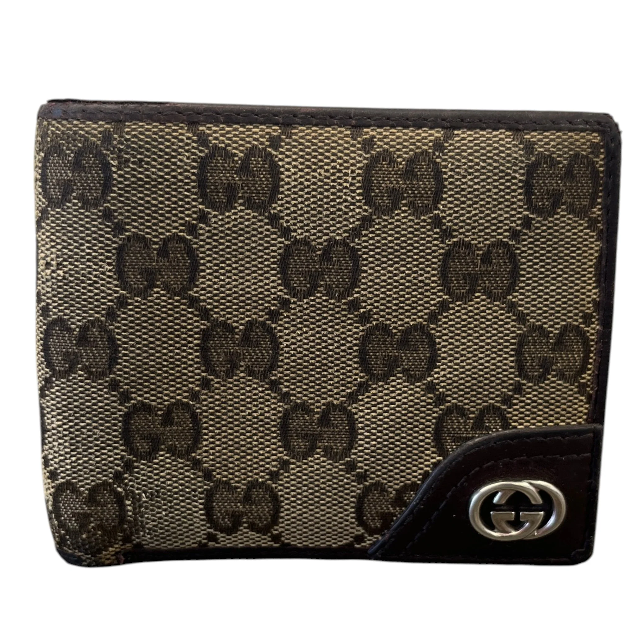 Men's Gg Supreme Wallet Beige