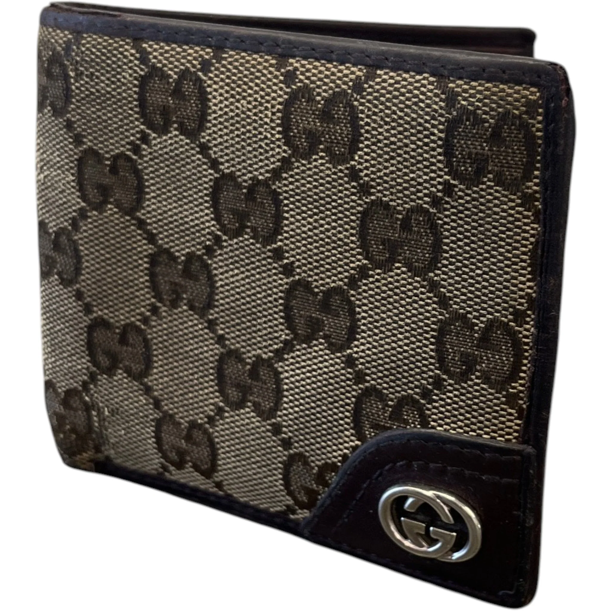 Men's Gg Supreme Wallet Beige - Image 5