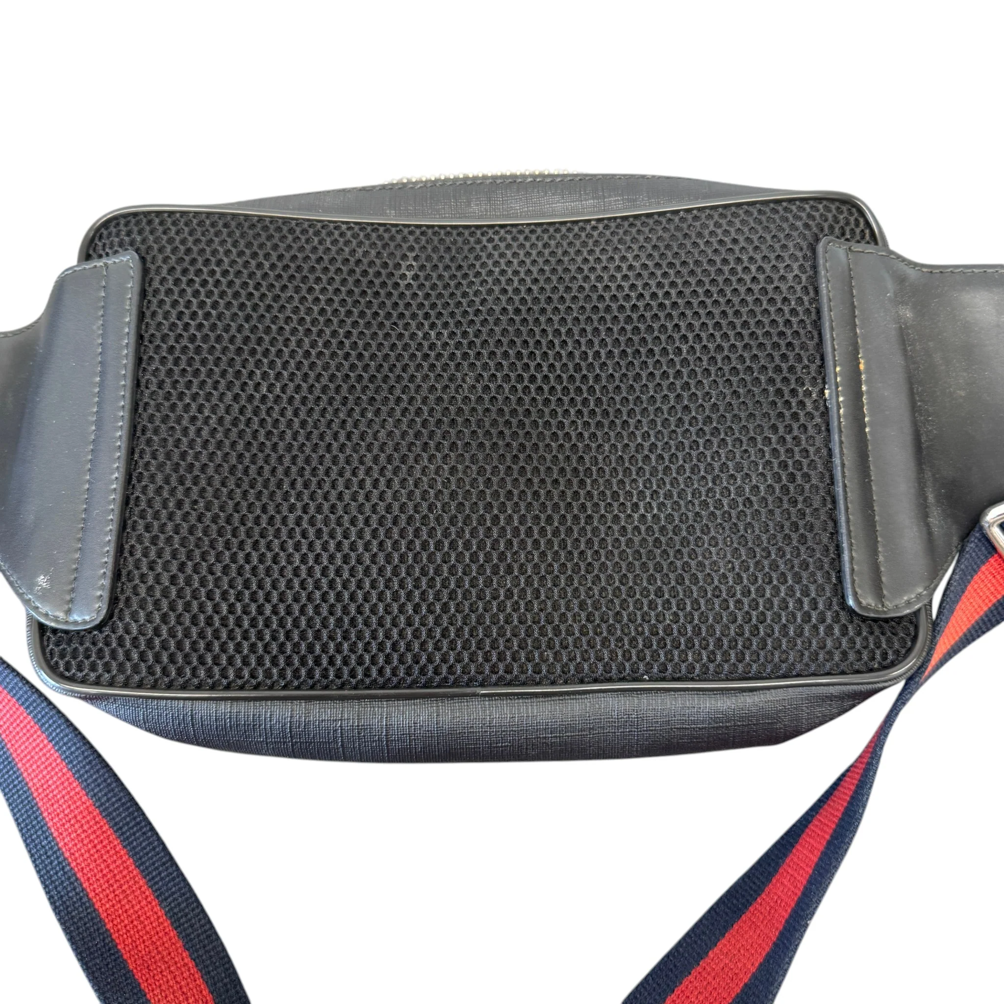 Men's Gg Supreme Web Belt Bag Black - Image 3