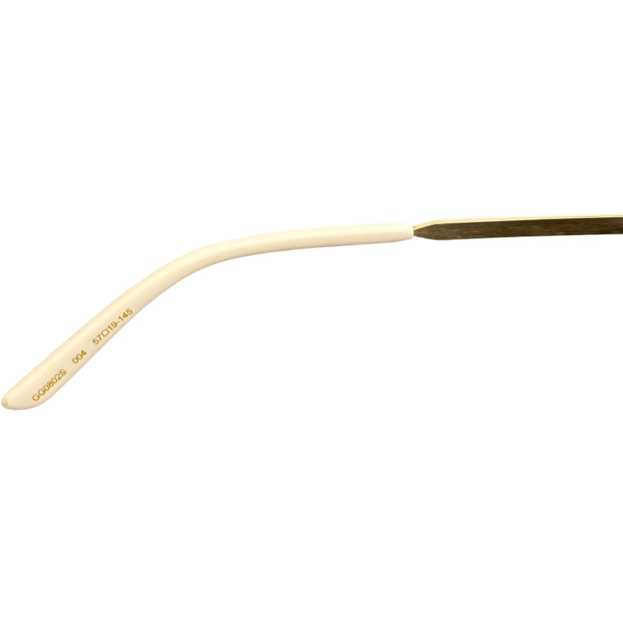 Men's Gg0802S Rainbow Monogram Sunglasses Gold - Image 7