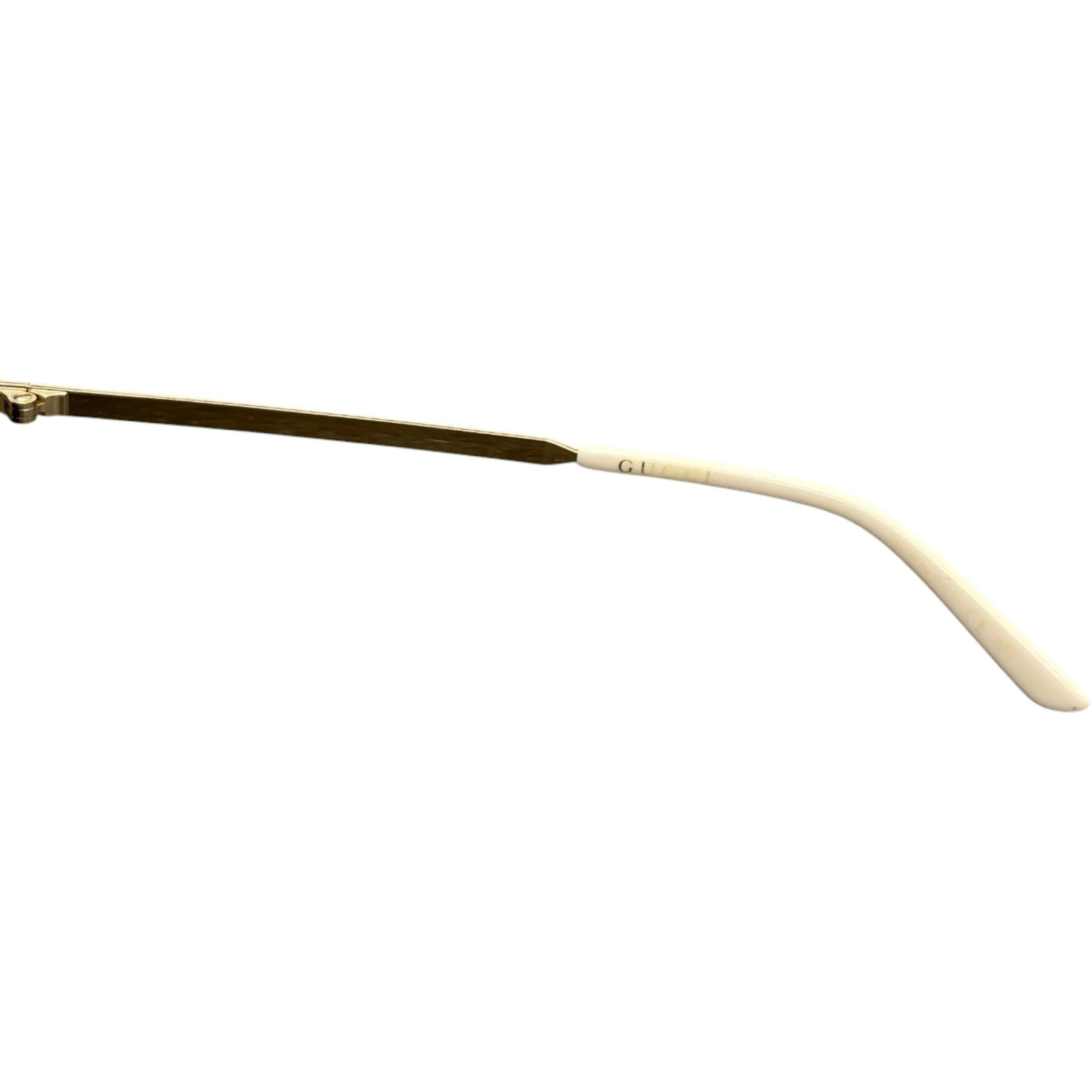 Men's Gg0802S Rainbow Monogram Sunglasses Gold - Image 8