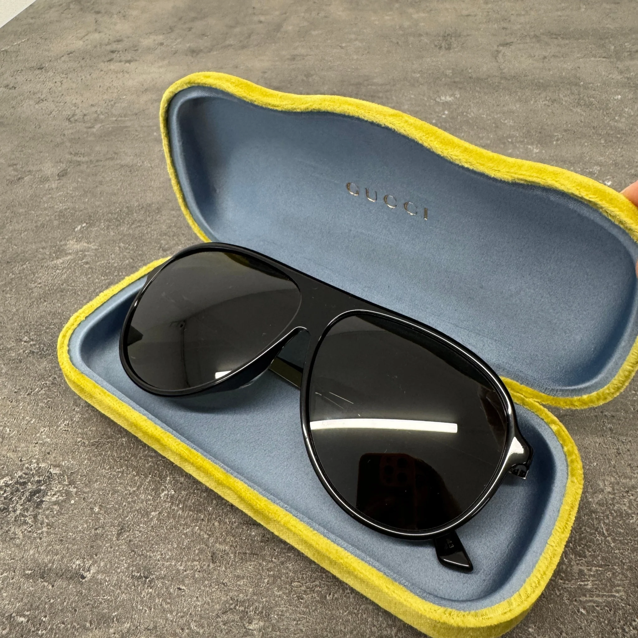 Men's Gg0829Sa Sunglasses Black - Image 8