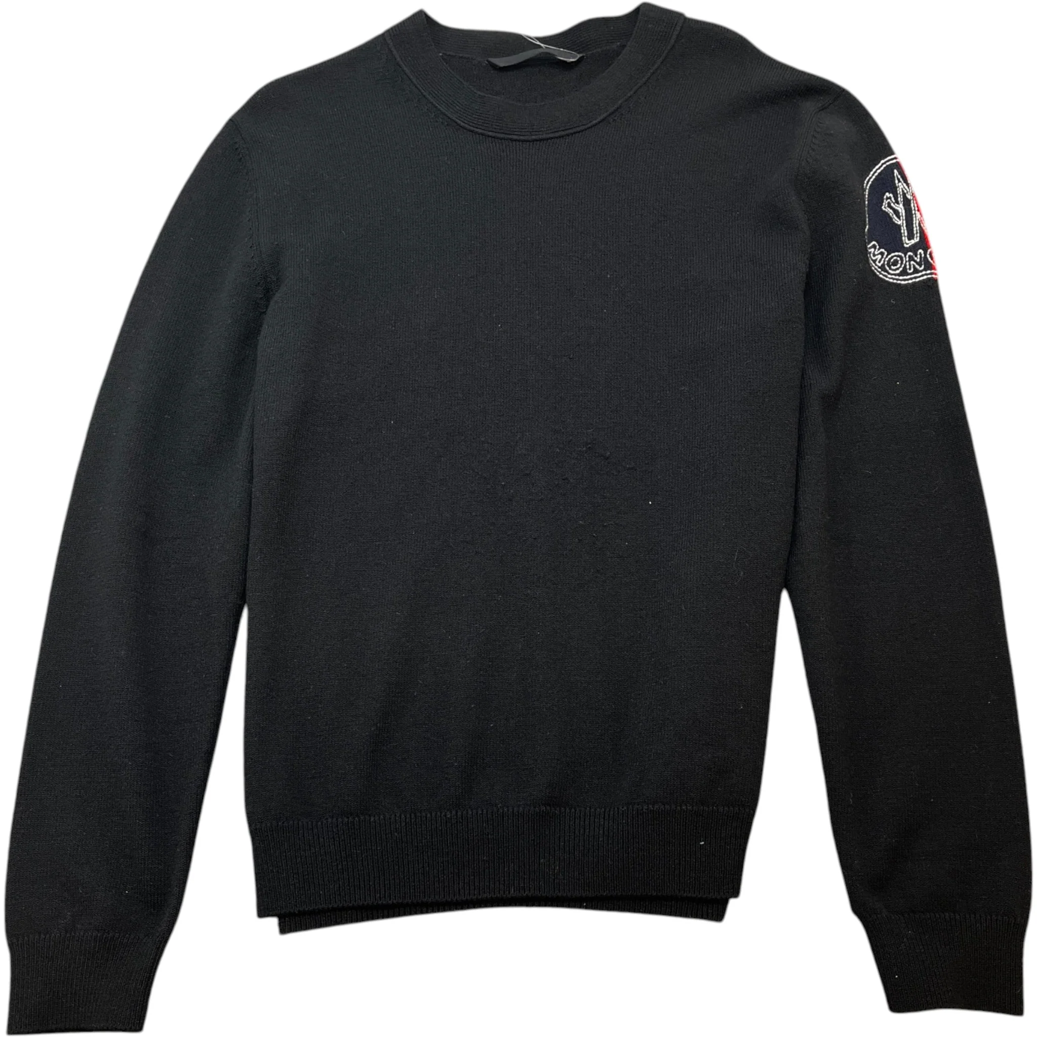 Men's Girocollo Tricot Jumper Black Size L