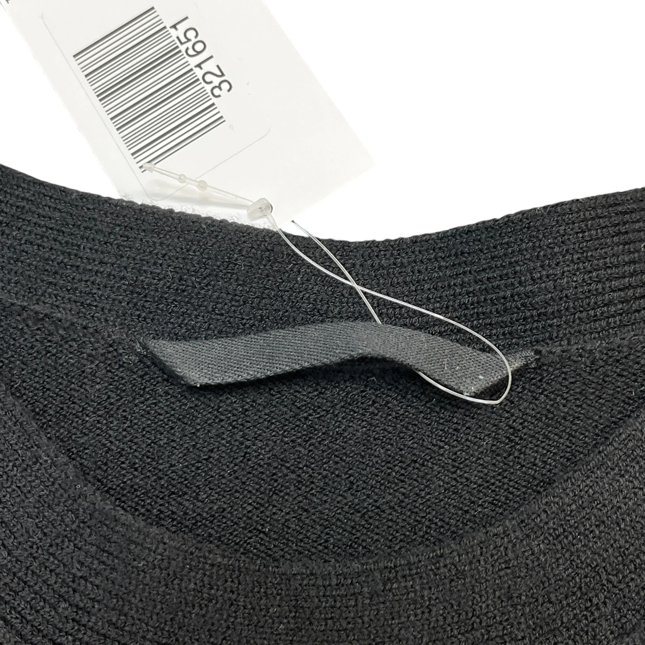 Men's Girocollo Tricot Jumper Black Size L - Image 5