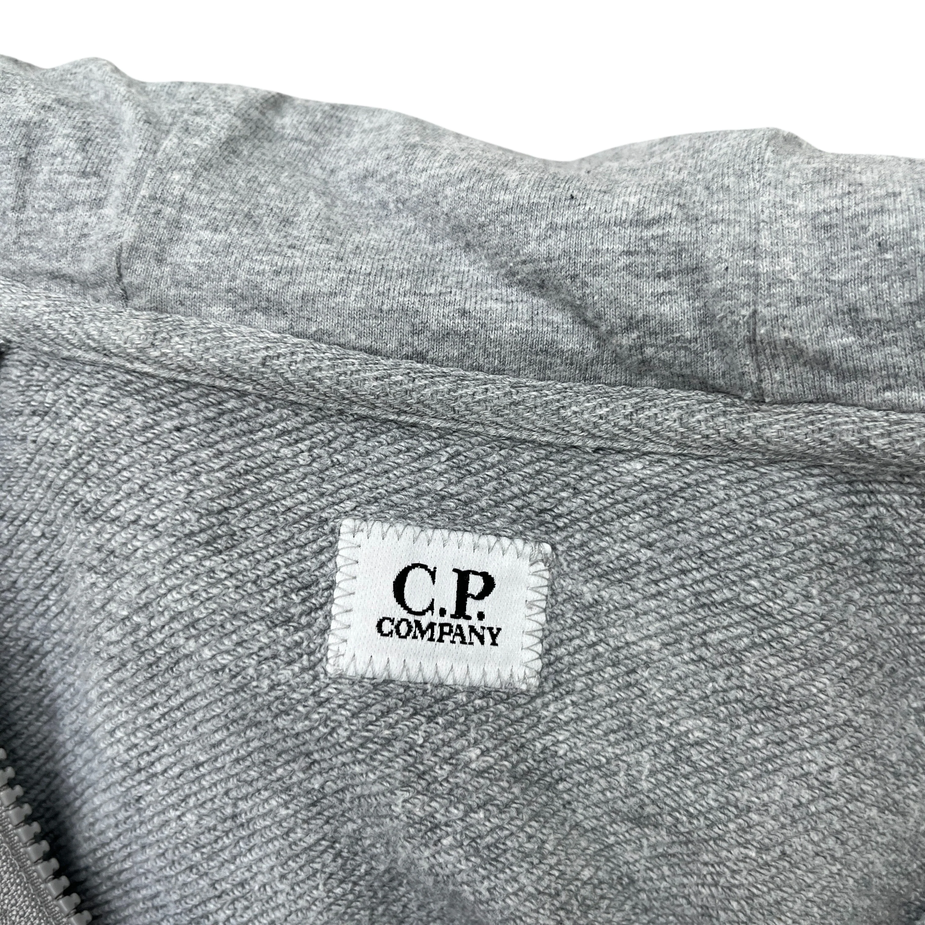 Men's Goggle Hoodie Grey Size XXL - Image 6