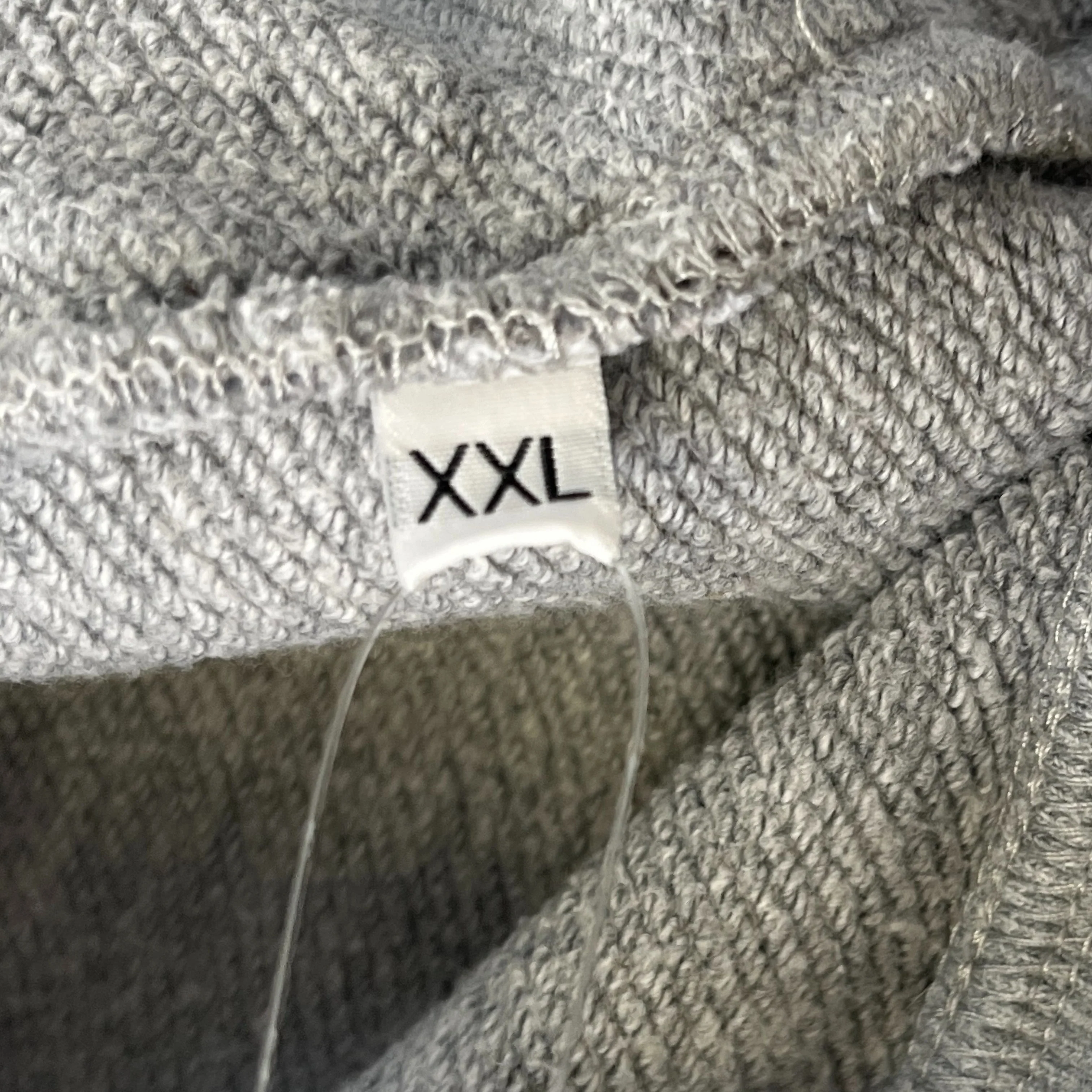 Men's Goggle Hoodie Grey Size XXL - Image 7
