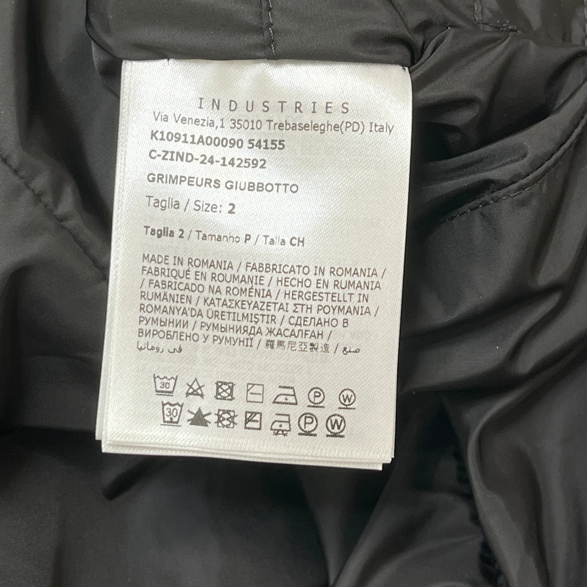 Men's Gr Windbreaker Black Size 2 / M - Image 10