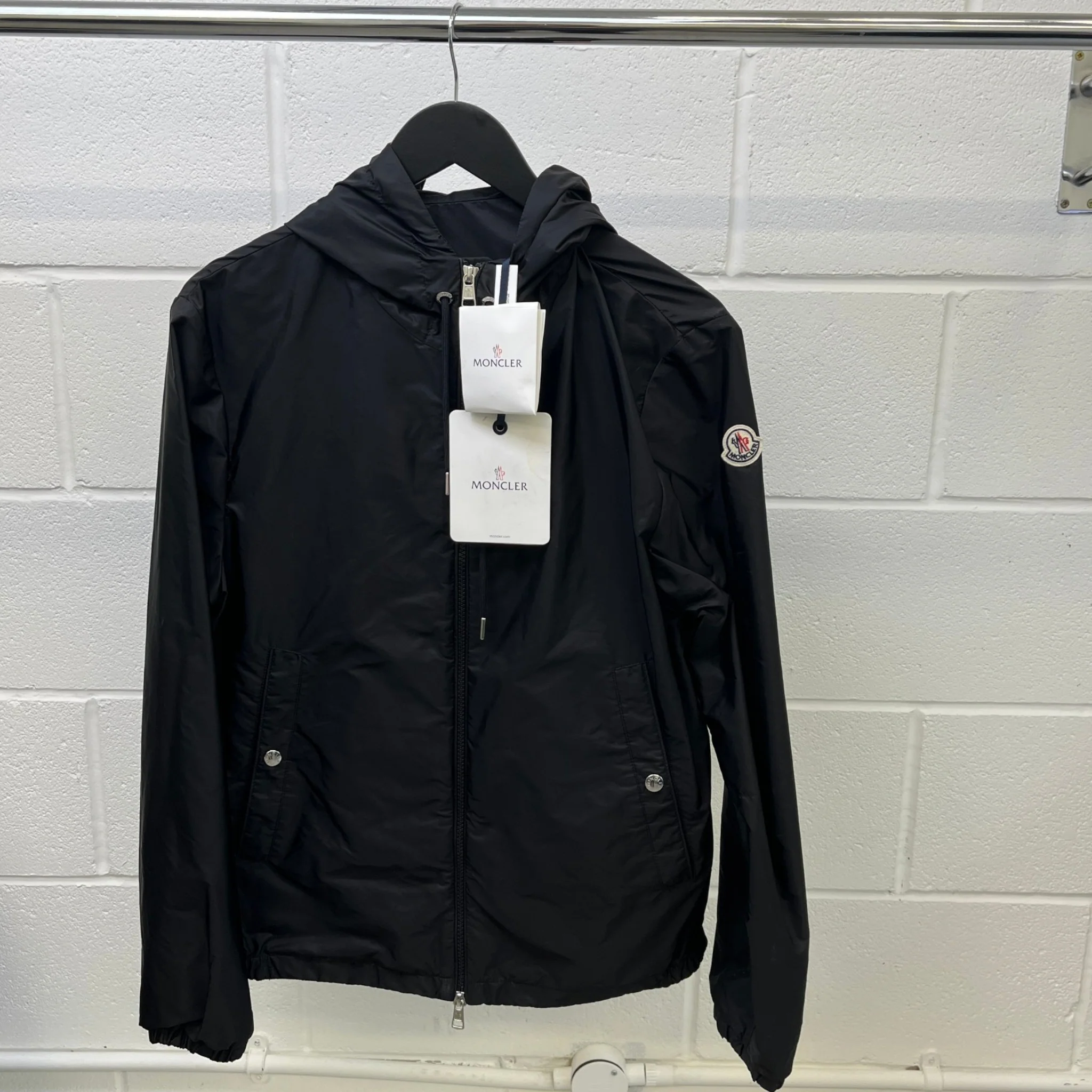 Men's Gr Windbreaker Black Size 2 / M - Image 11