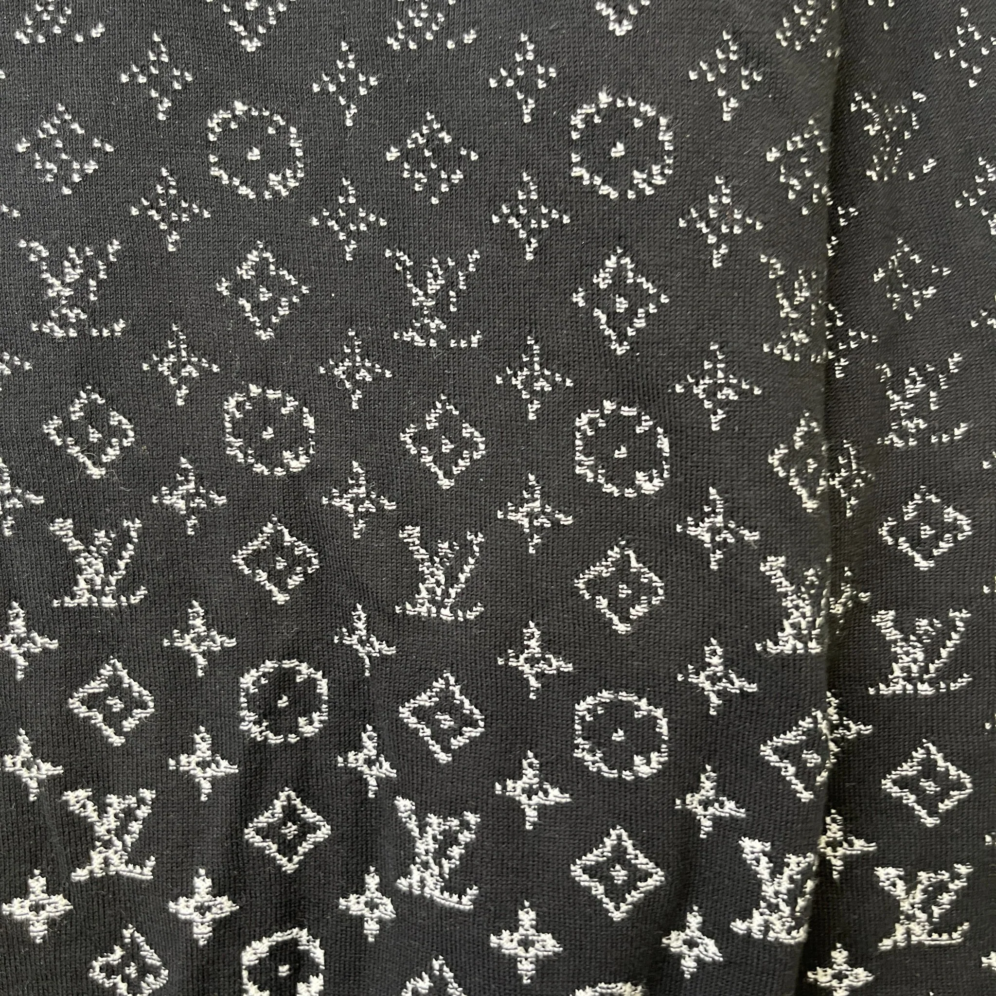 Men's Gradient Monogram Jumper Black Size M - Image 5