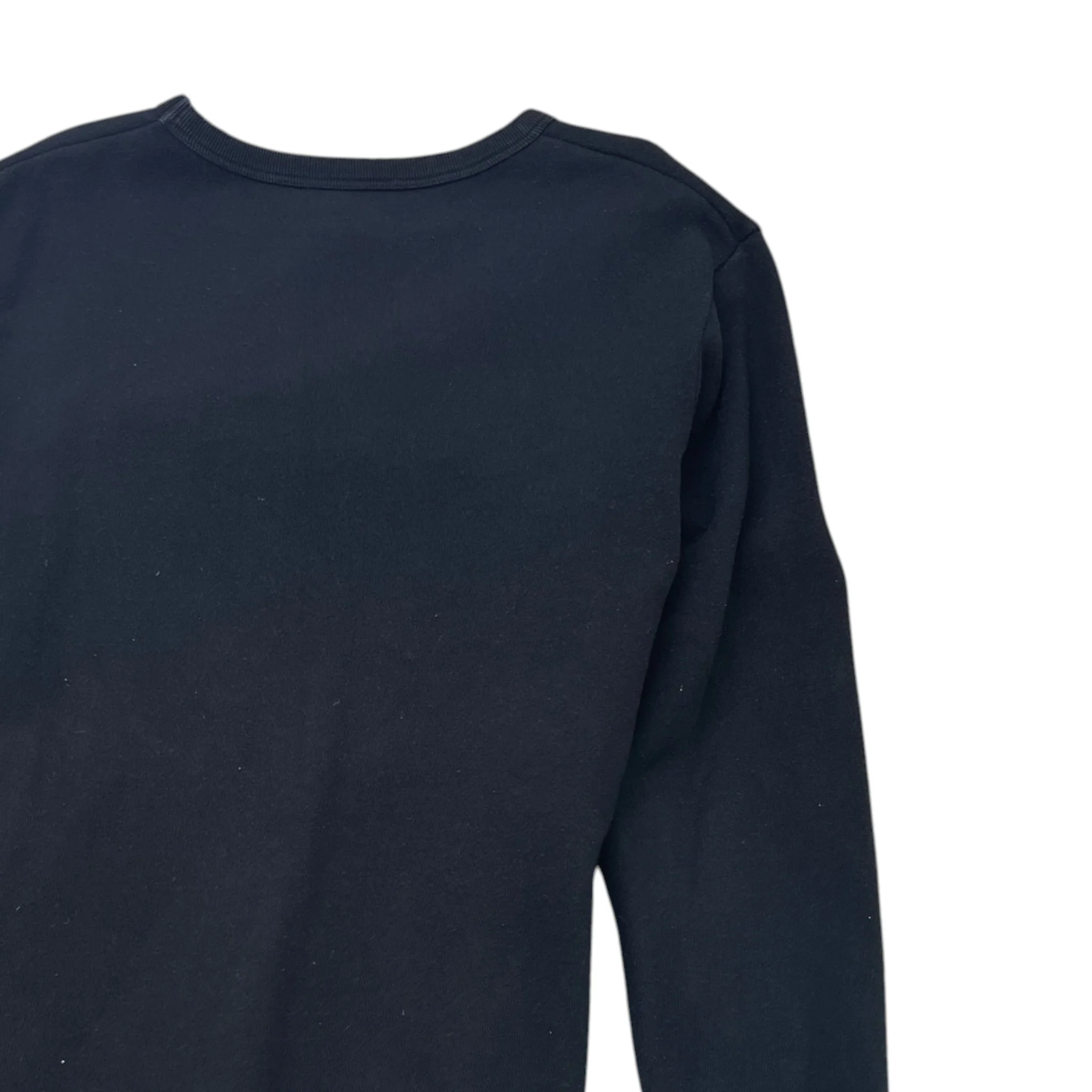 Men's Graphic Logo Sweatshirt Black Size M - Image 4
