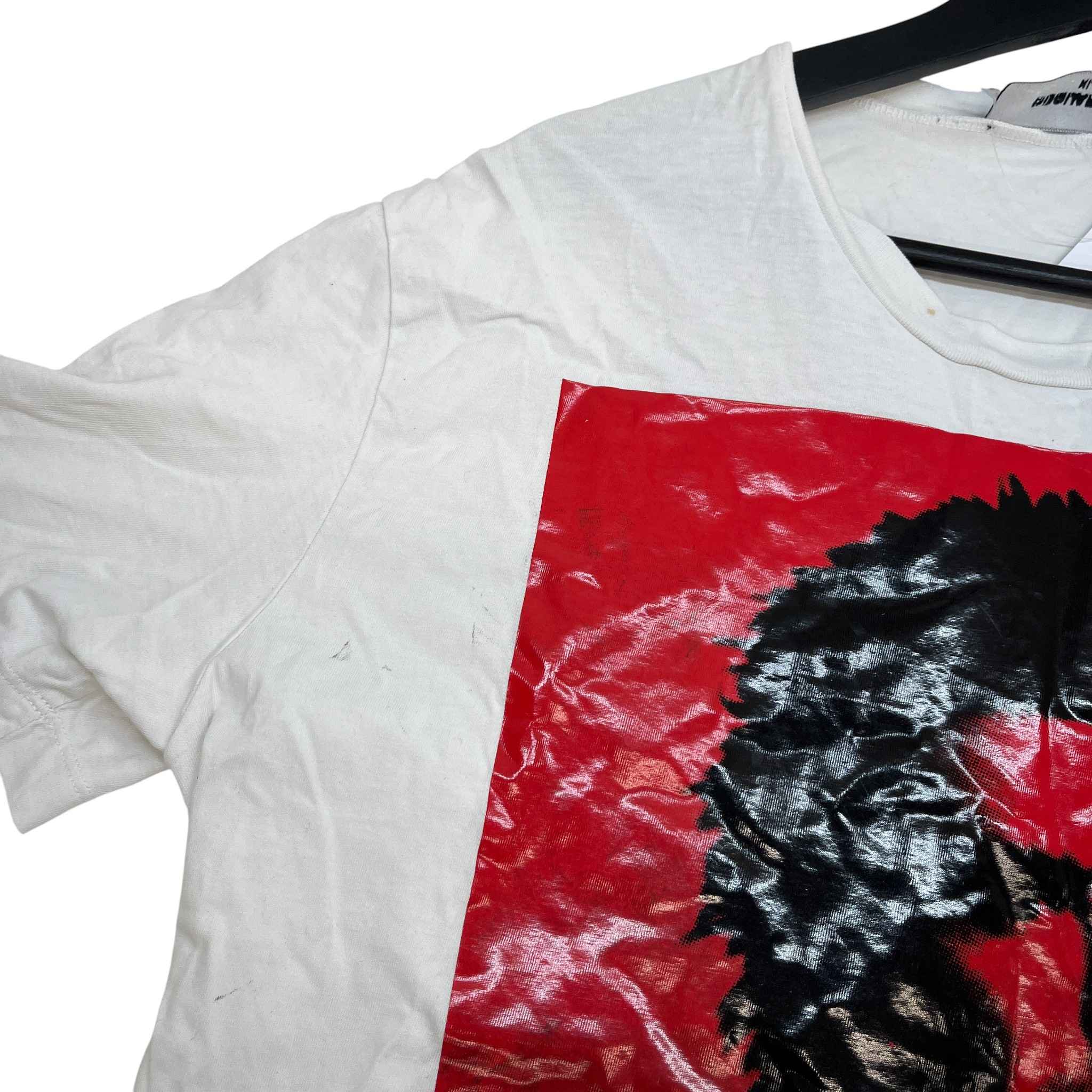 Men's Graphic Print T-Shirt Red Size XL - Image 10