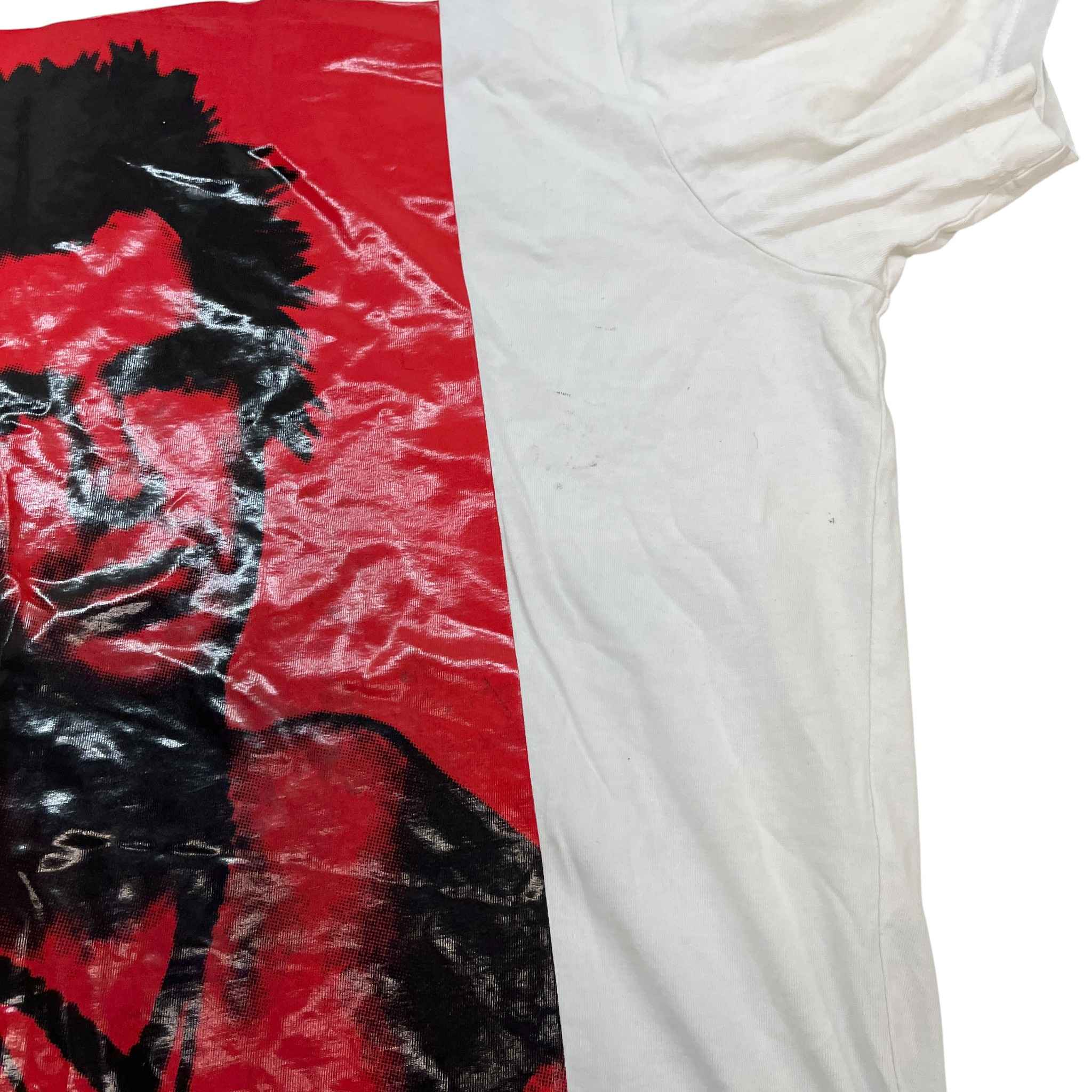 Men's Graphic Print T-Shirt Red Size XL - Image 9