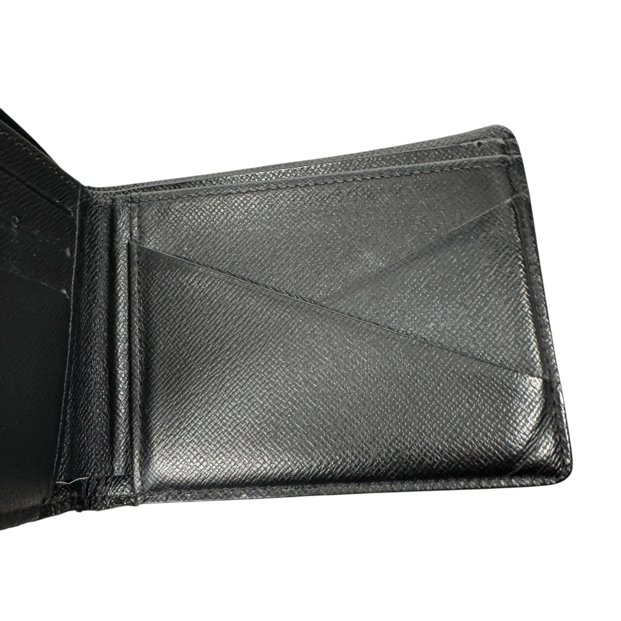 Men's Graphite Damier Multiple Wallet Black - Image 6