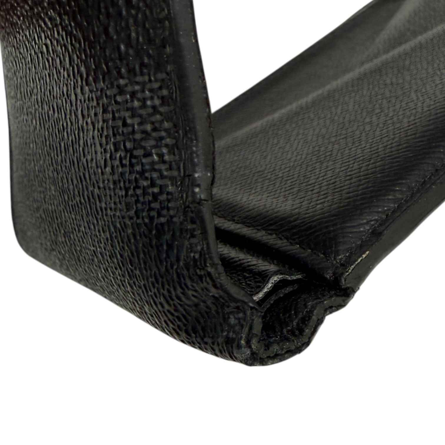 Men's Graphite Damier Multiple Wallet Black - Image 9
