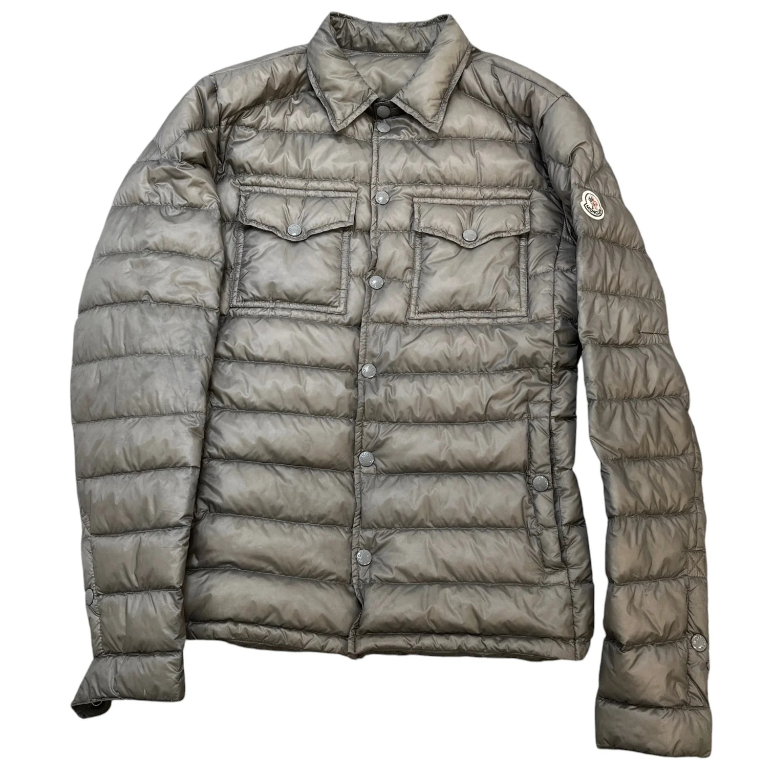 Men's Gregoire Down Jacket Grey Size 2 / M
