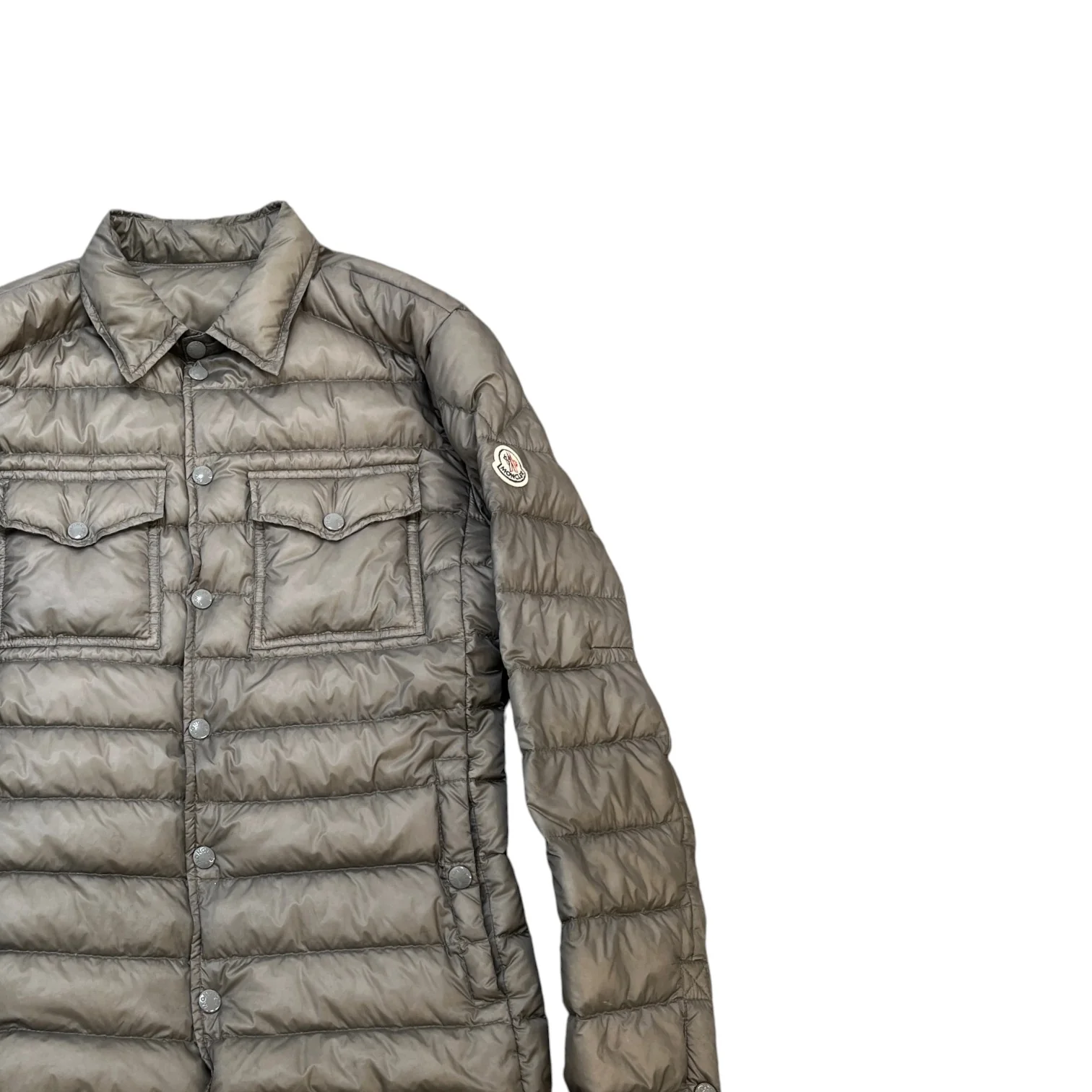 Men's Gregoire Down Jacket Grey Size 2 / M - Image 3